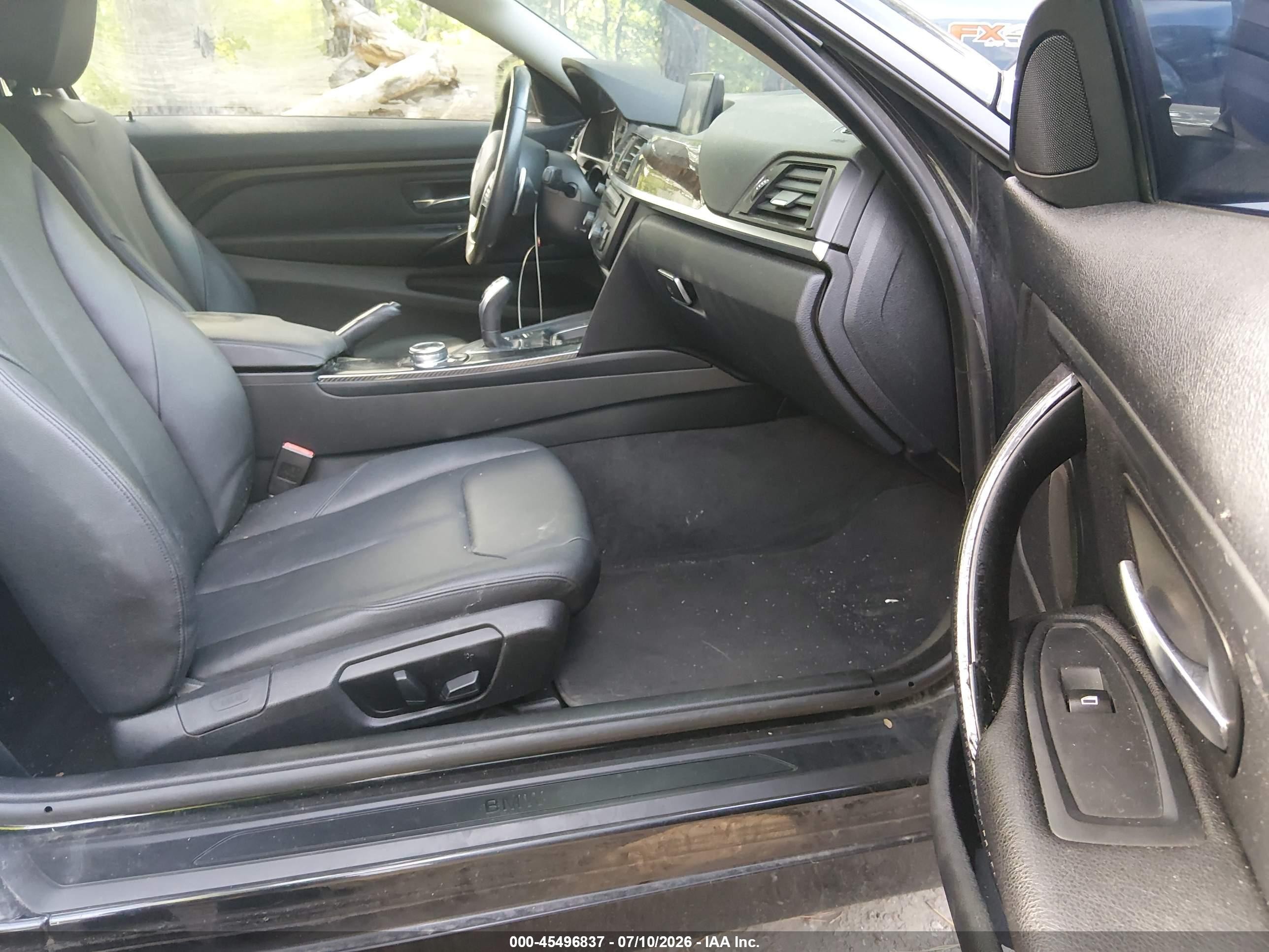 2014 Bmw 428i   Black vin: WBA3N7C56EK220685