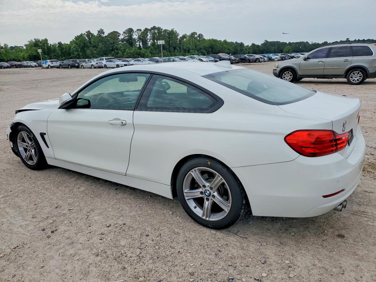 2014 Bmw 428 I White vin: WBA3N7C56EK220699