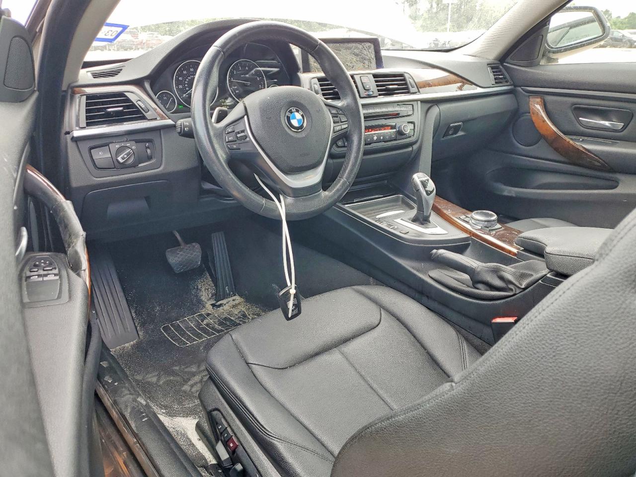 2014 Bmw 428 I White vin: WBA3N7C56EK220699
