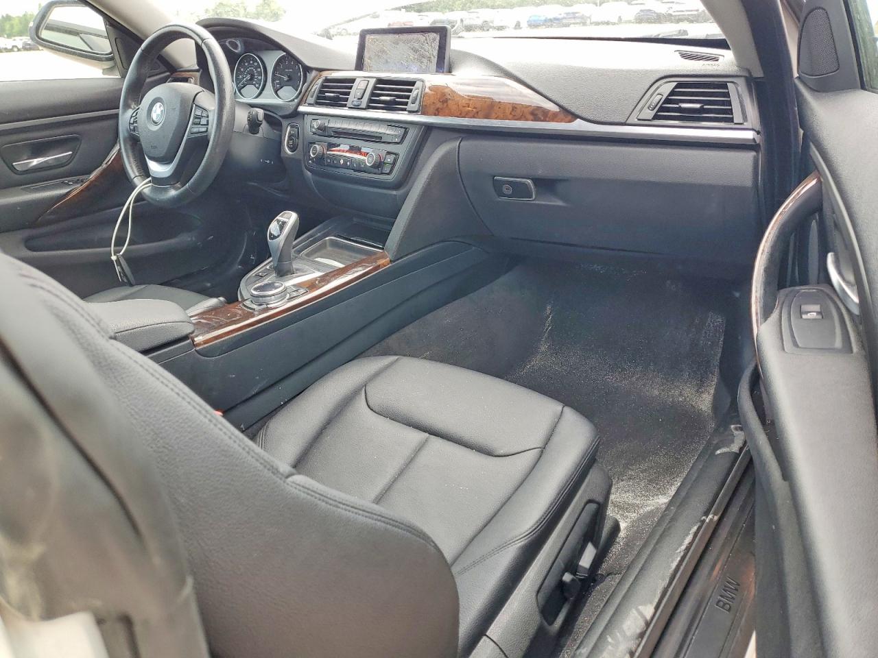 2014 Bmw 428 I White vin: WBA3N7C56EK220699
