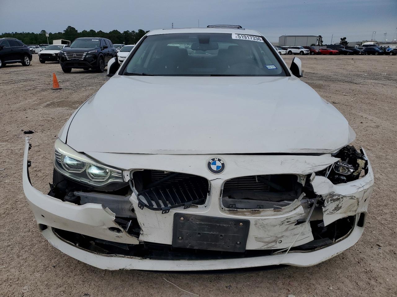 2014 Bmw 428 I White vin: WBA3N7C56EK220699