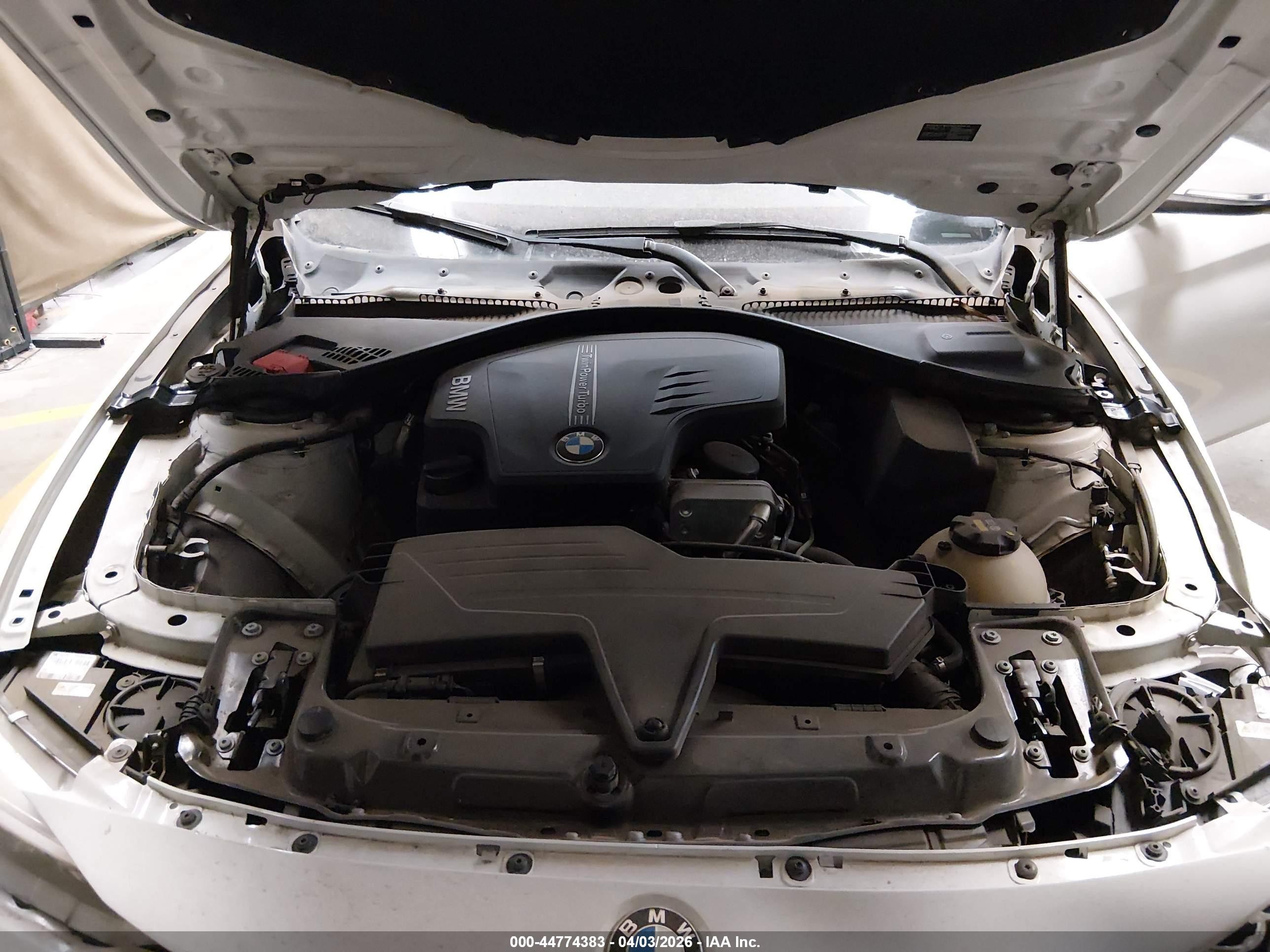 2015 Bmw 428i   White vin: WBA3N7C56FK222423