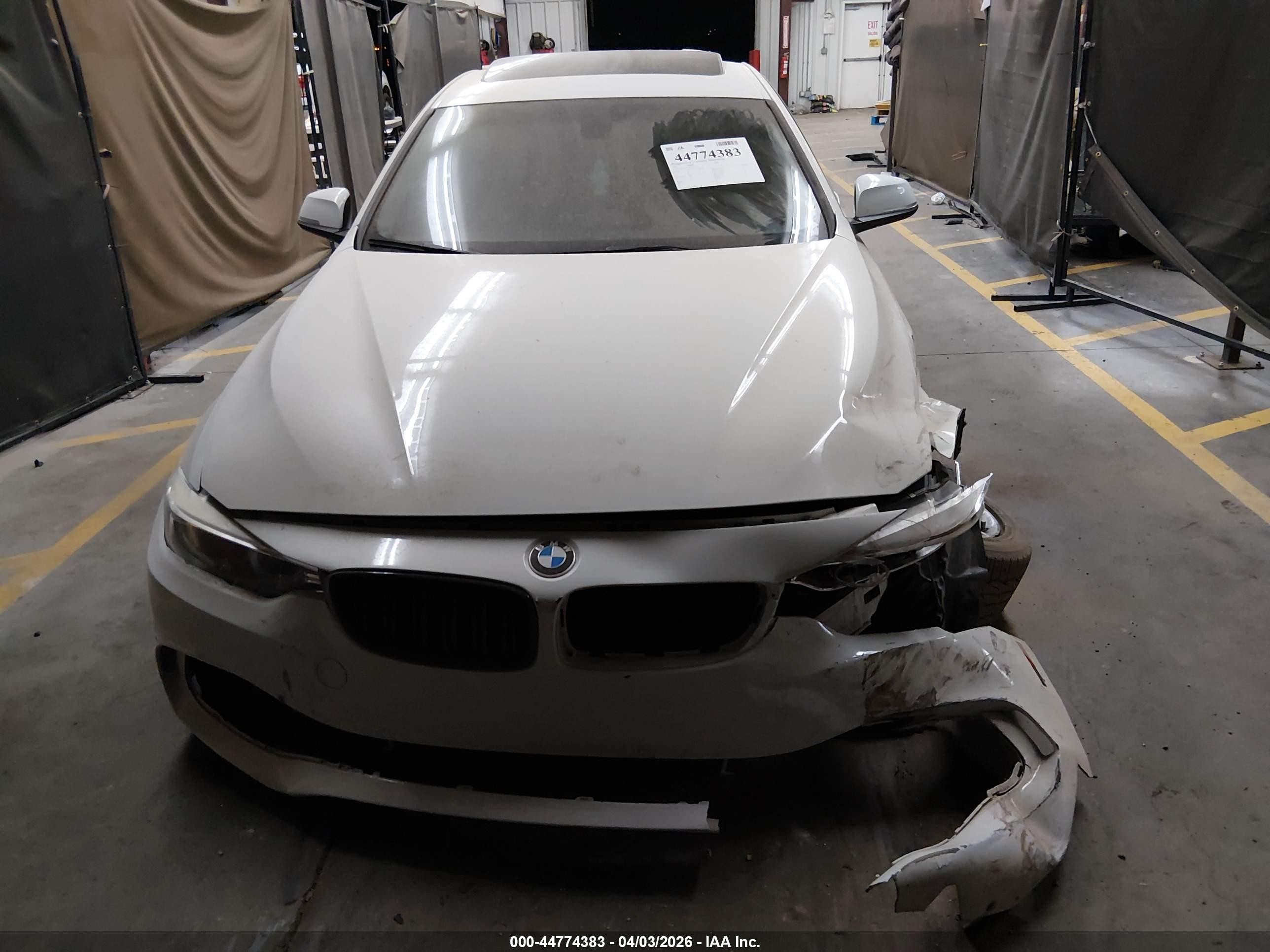 2015 Bmw 428i   White vin: WBA3N7C56FK222423