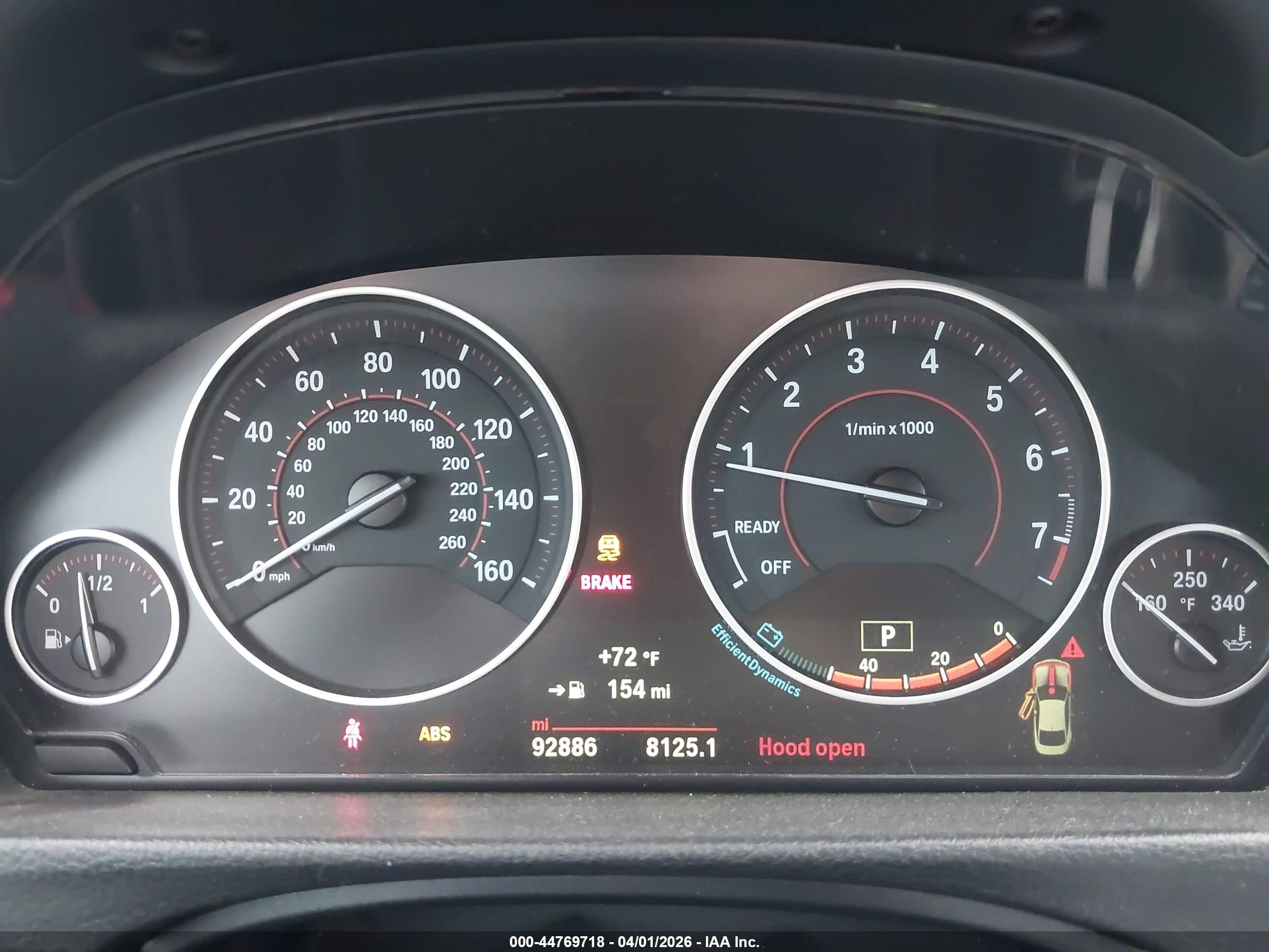 2015 Bmw 428i Черный vin: WBA3N7C56FK223460