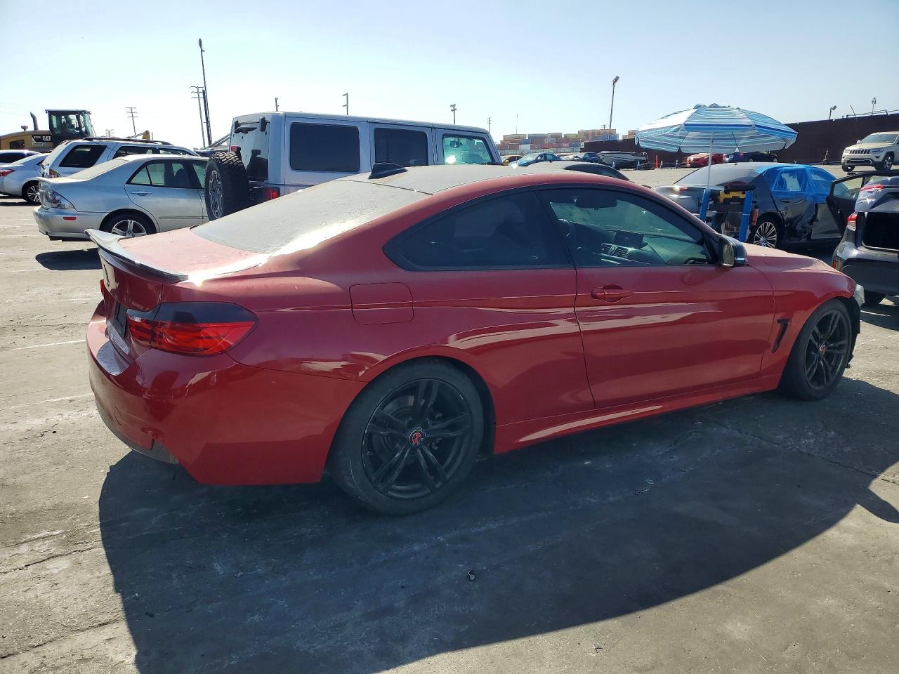 2014 Bmw 428 I Red vin: WBA3N7C57EK220372