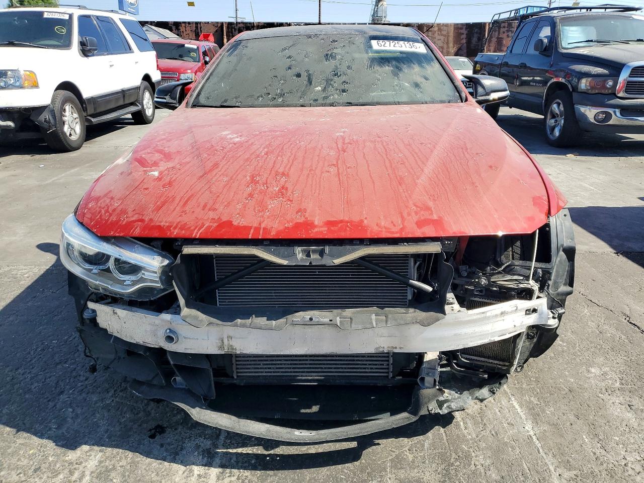 2014 Bmw 428 I Red vin: WBA3N7C57EK220372