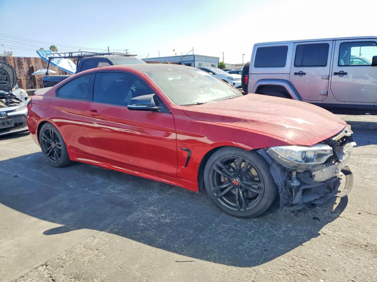 2014 Bmw 428 I Red vin: WBA3N7C57EK220372