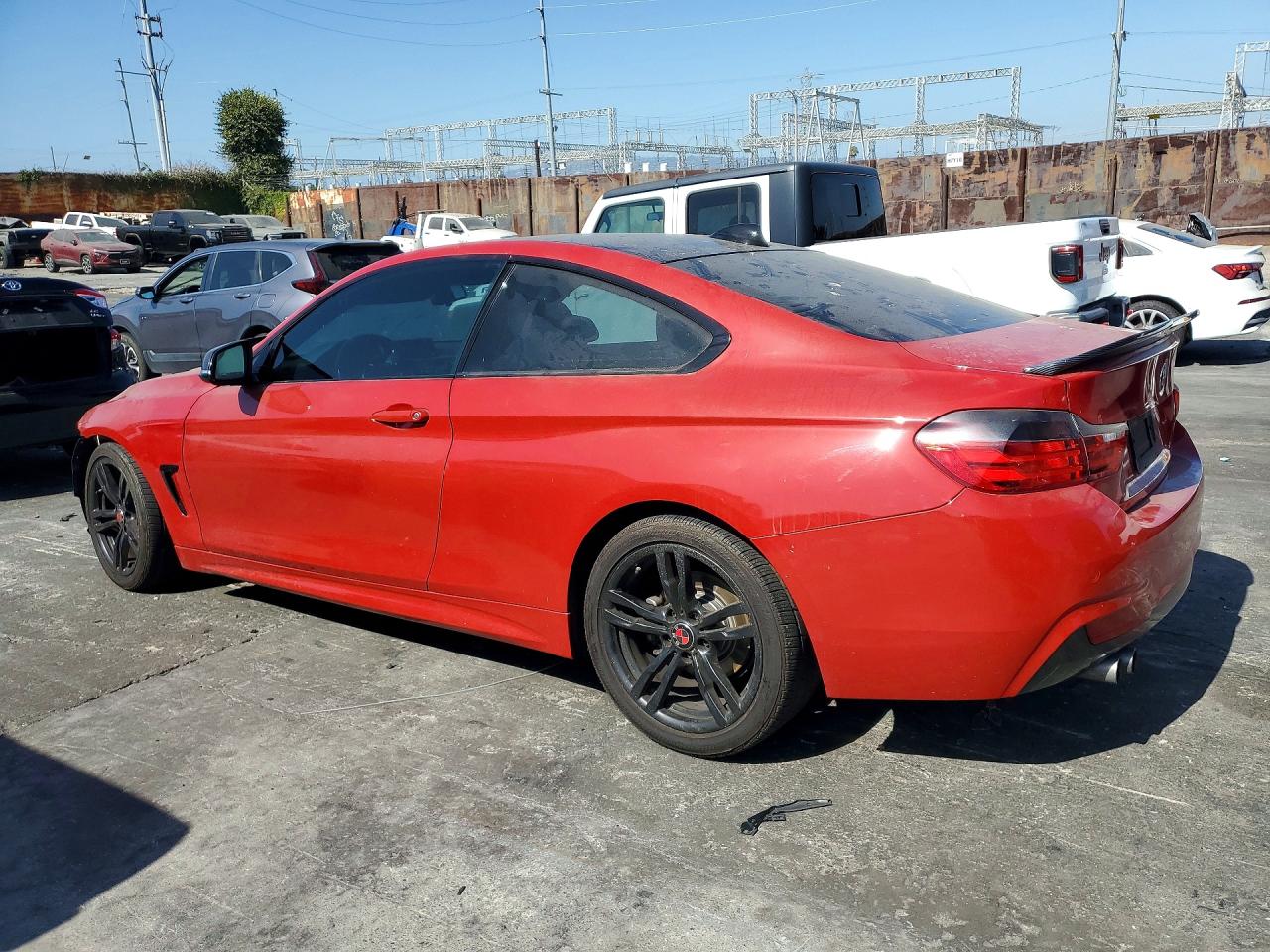 2014 Bmw 428 I Red vin: WBA3N7C57EK220372
