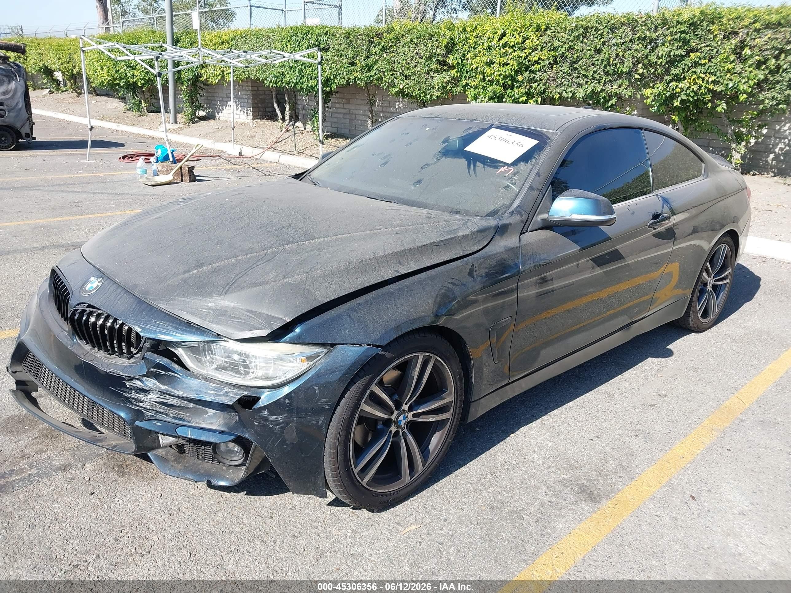 2015 Bmw 428i   Teal vin: WBA3N7C57FK222527