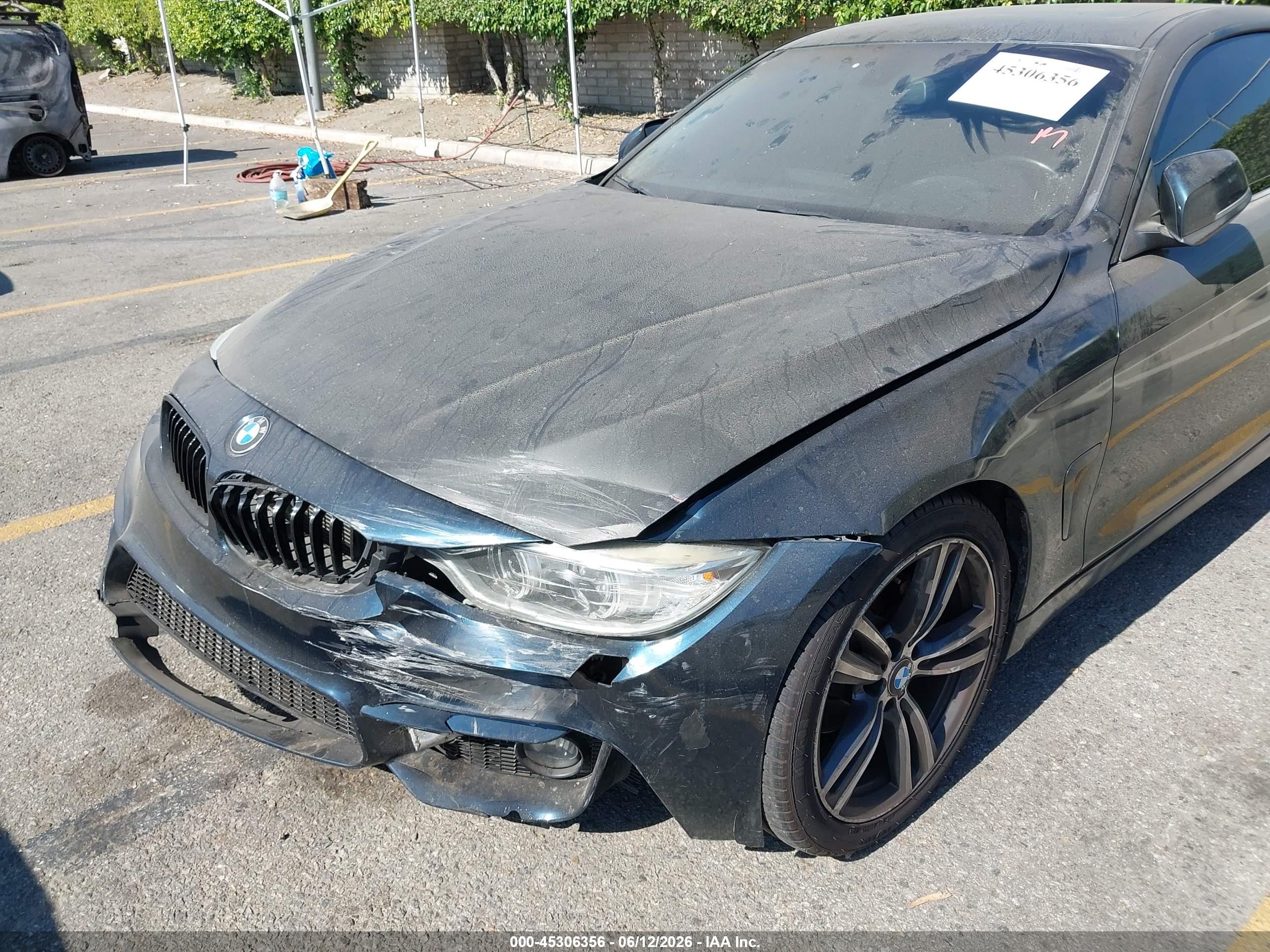 2015 Bmw 428i   Teal vin: WBA3N7C57FK222527