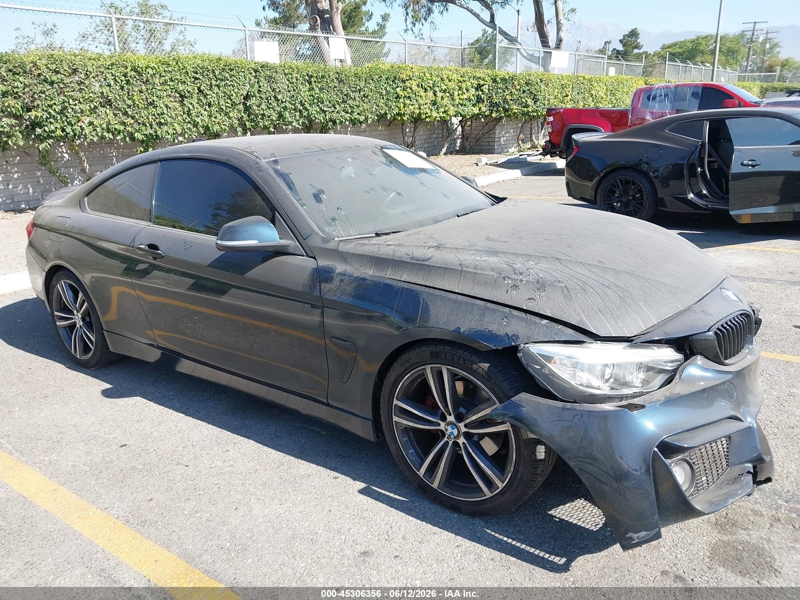 2015 Bmw 428i   Teal vin: WBA3N7C57FK222527