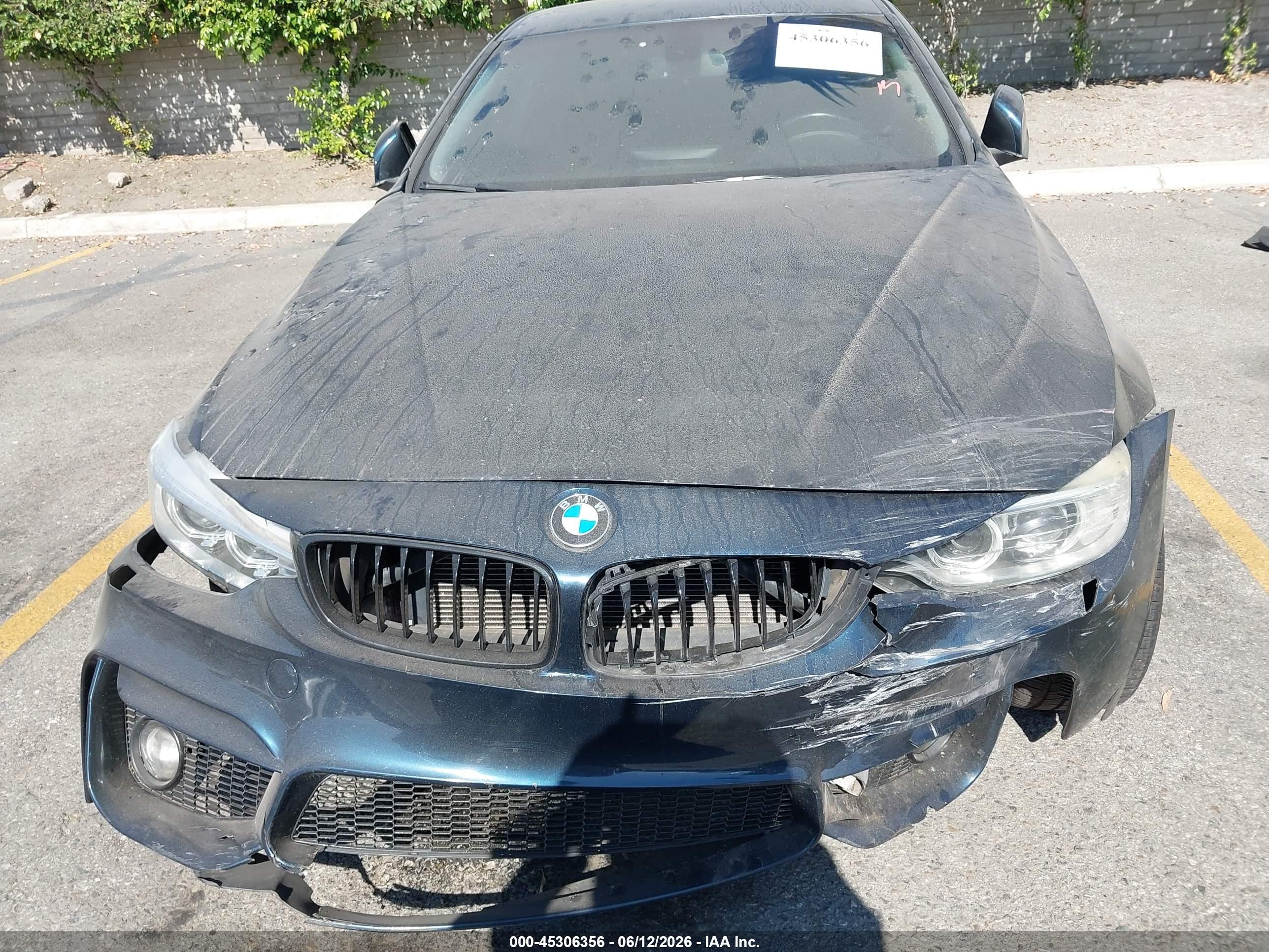 2015 Bmw 428i   Teal vin: WBA3N7C57FK222527