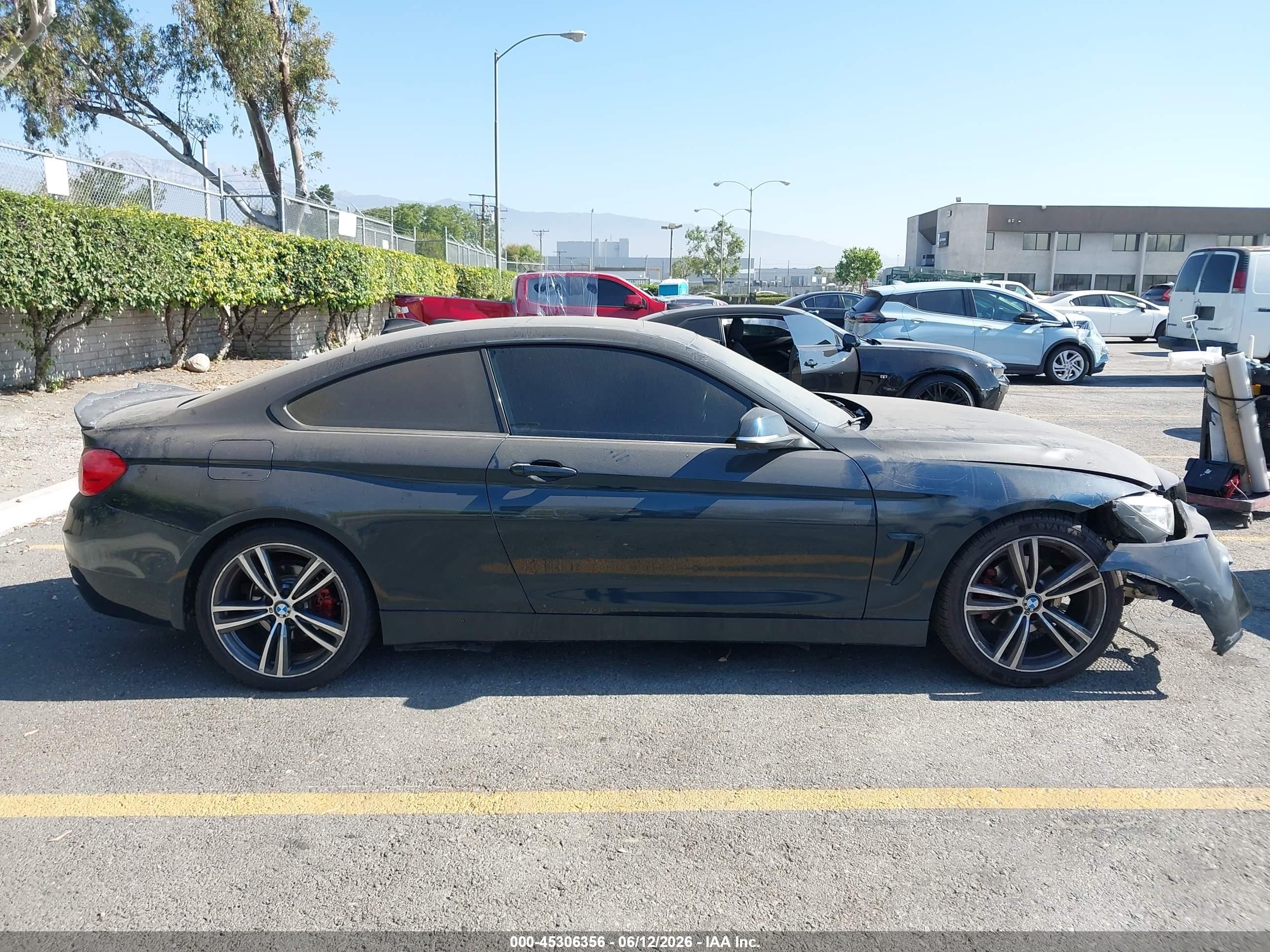 2015 Bmw 428i   Teal vin: WBA3N7C57FK222527