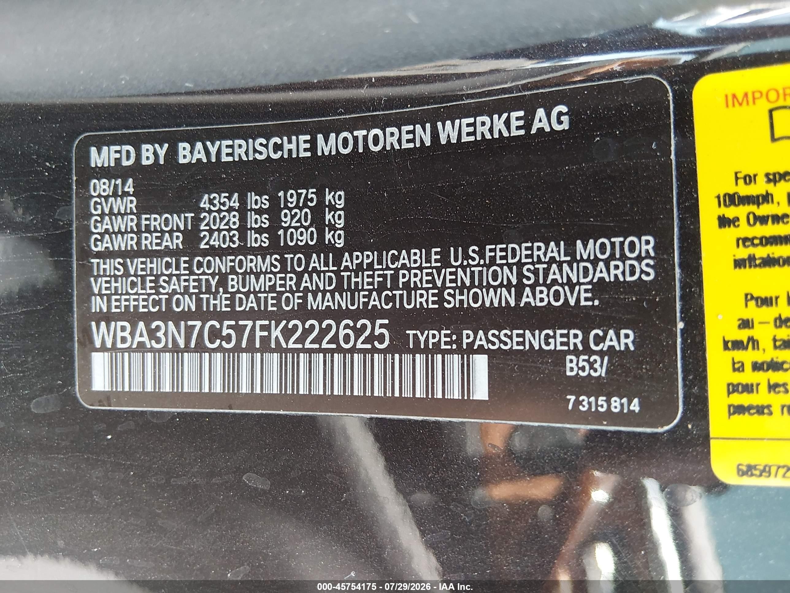 2015 Bmw 428i   Burgundy vin: WBA3N7C57FK222625