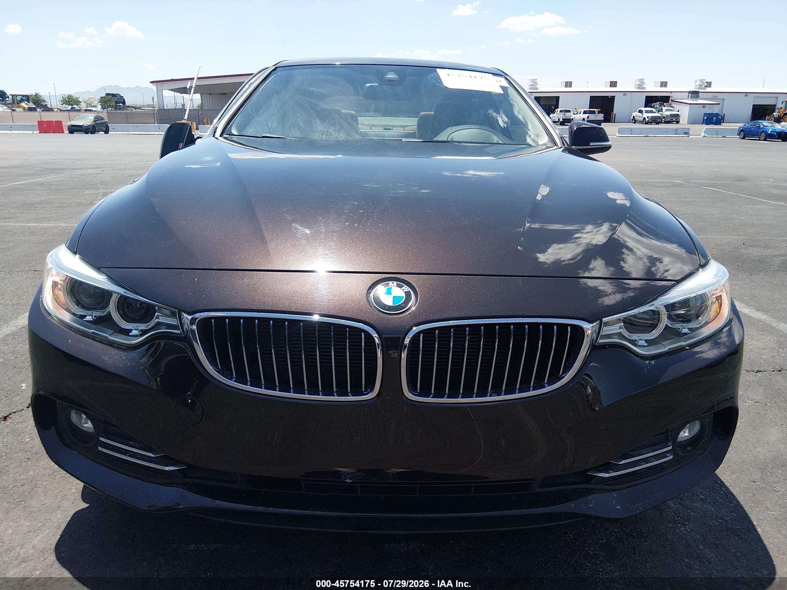2015 Bmw 428i   Burgundy vin: WBA3N7C57FK222625