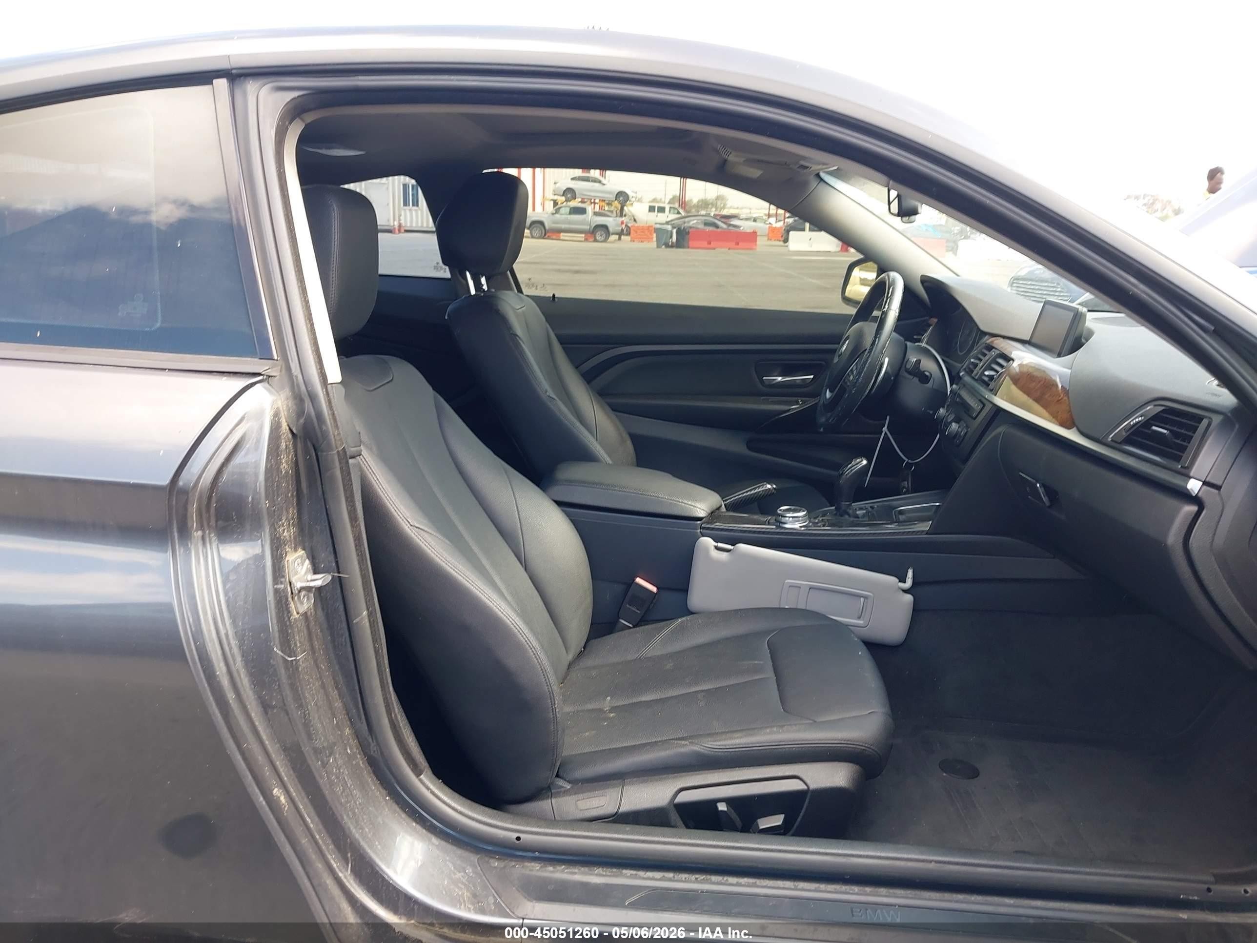 2014 Bmw 428i   Gray vin: WBA3N7C58EF718251