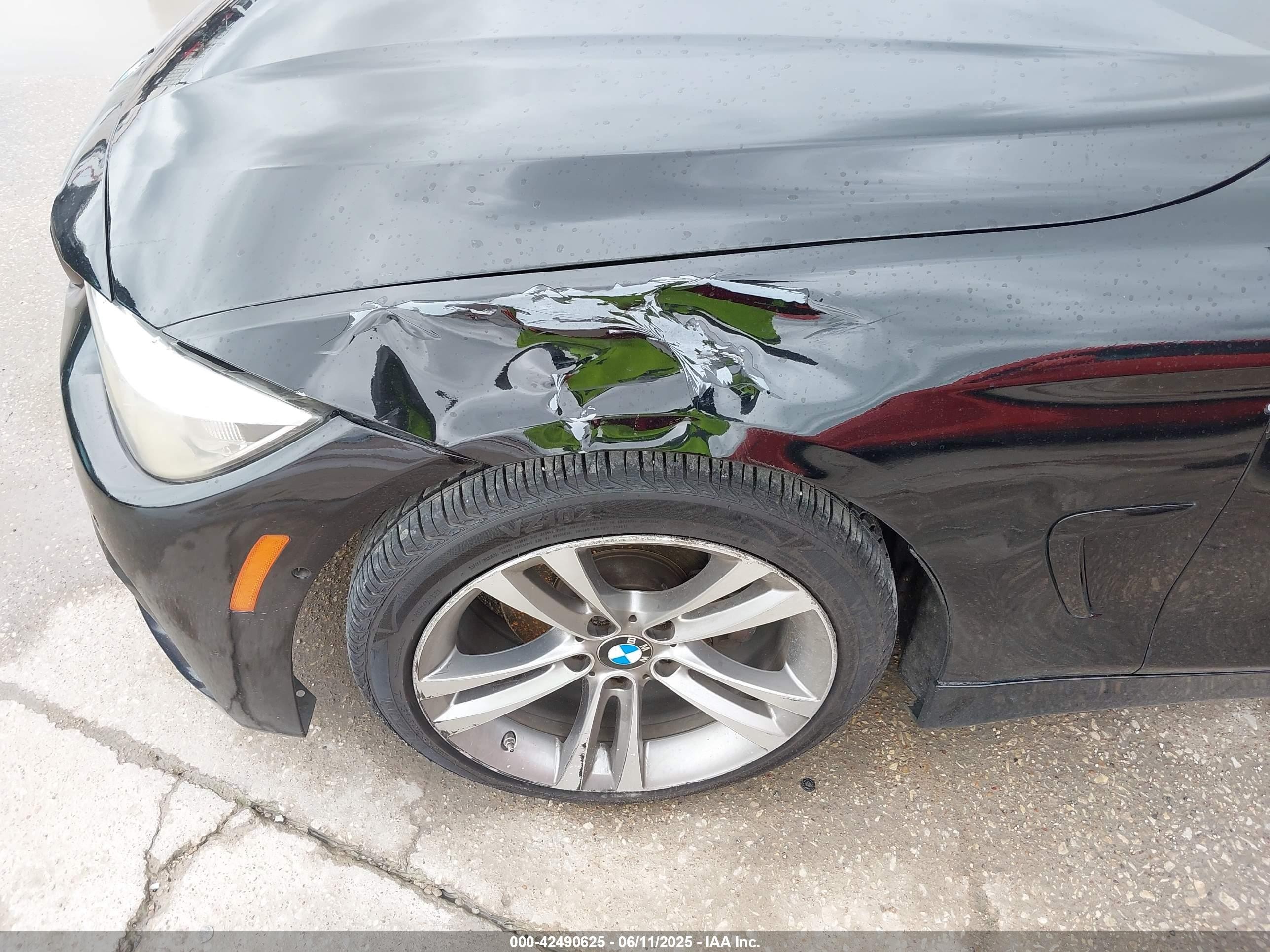 2014 Bmw 428i   Black vin: WBA3N7C58EF719495