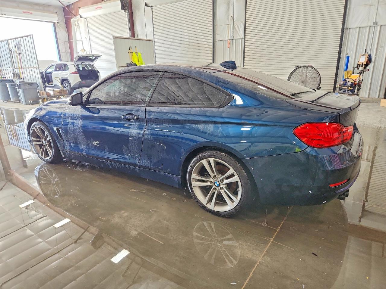 2014 Bmw 428 I Blue vin: WBA3N7C58EK220090