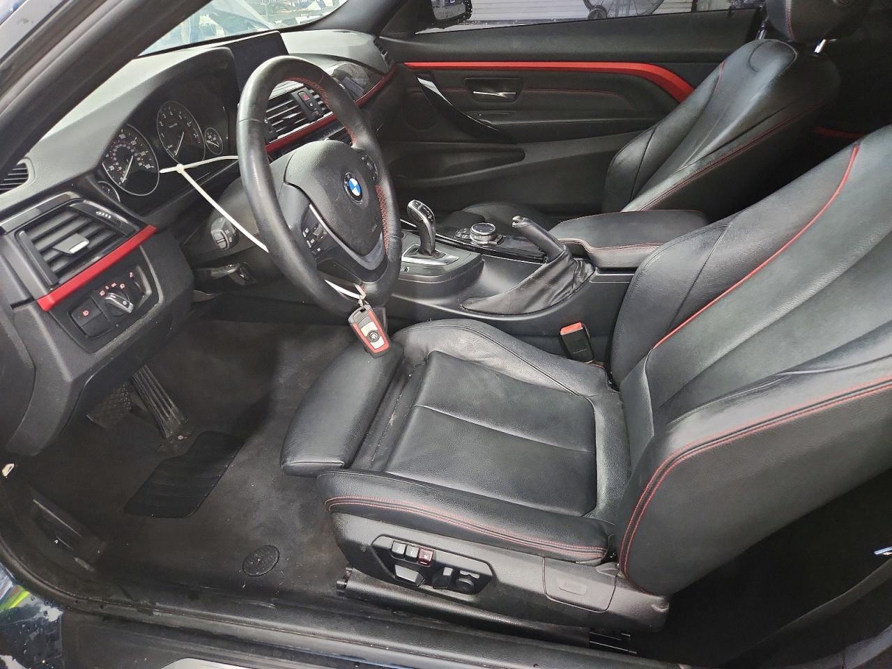 2014 Bmw 428 I Blue vin: WBA3N7C58EK220090