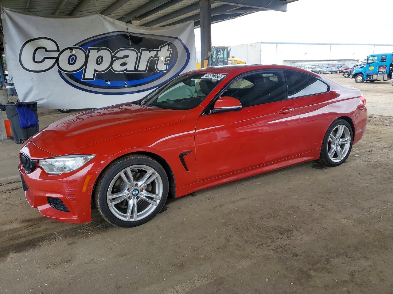2015 Bmw 428 I Red vin: WBA3N7C58FK222438