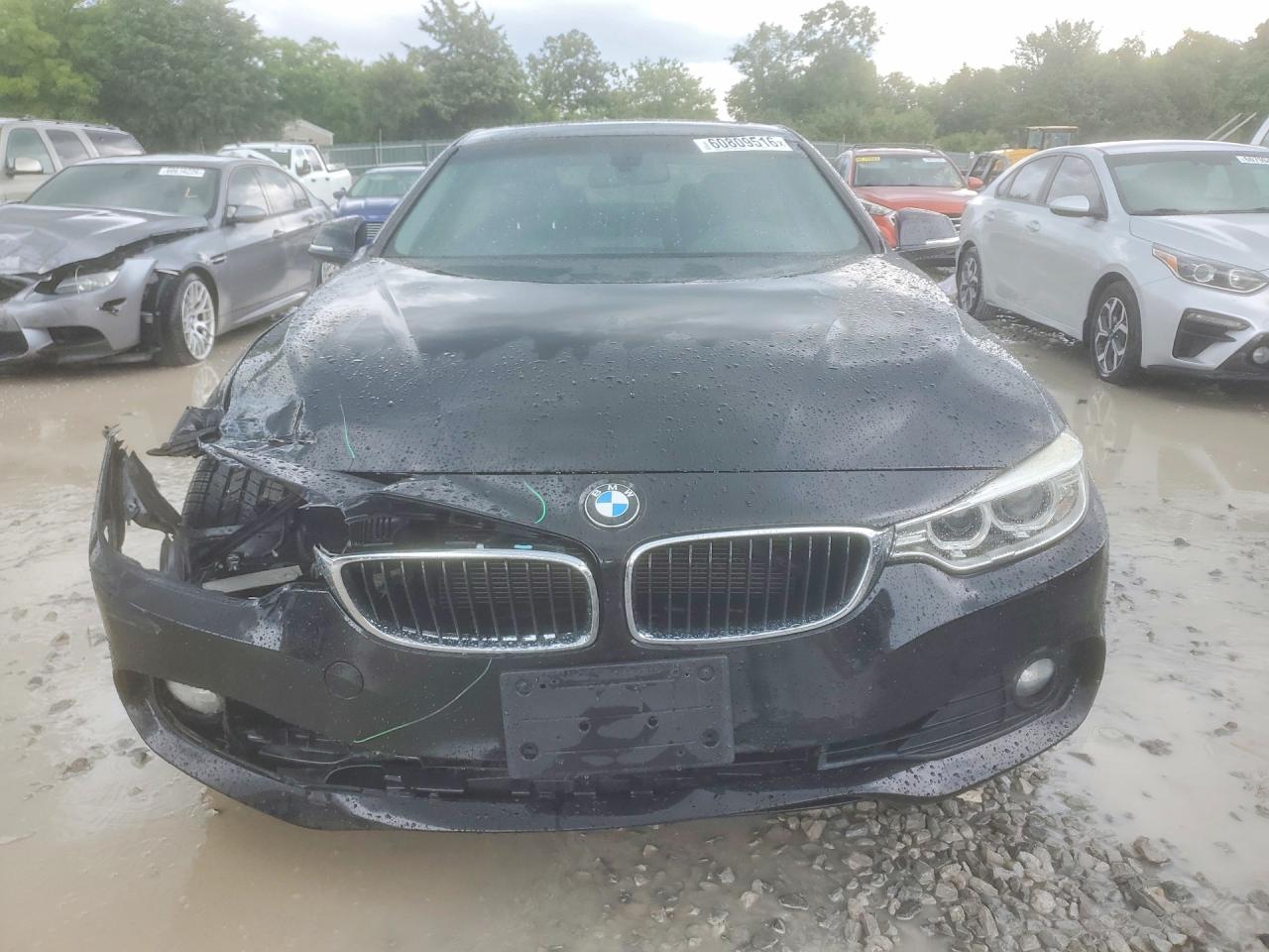 2015 Bmw 428 I Black vin: WBA3N7C58FK222973