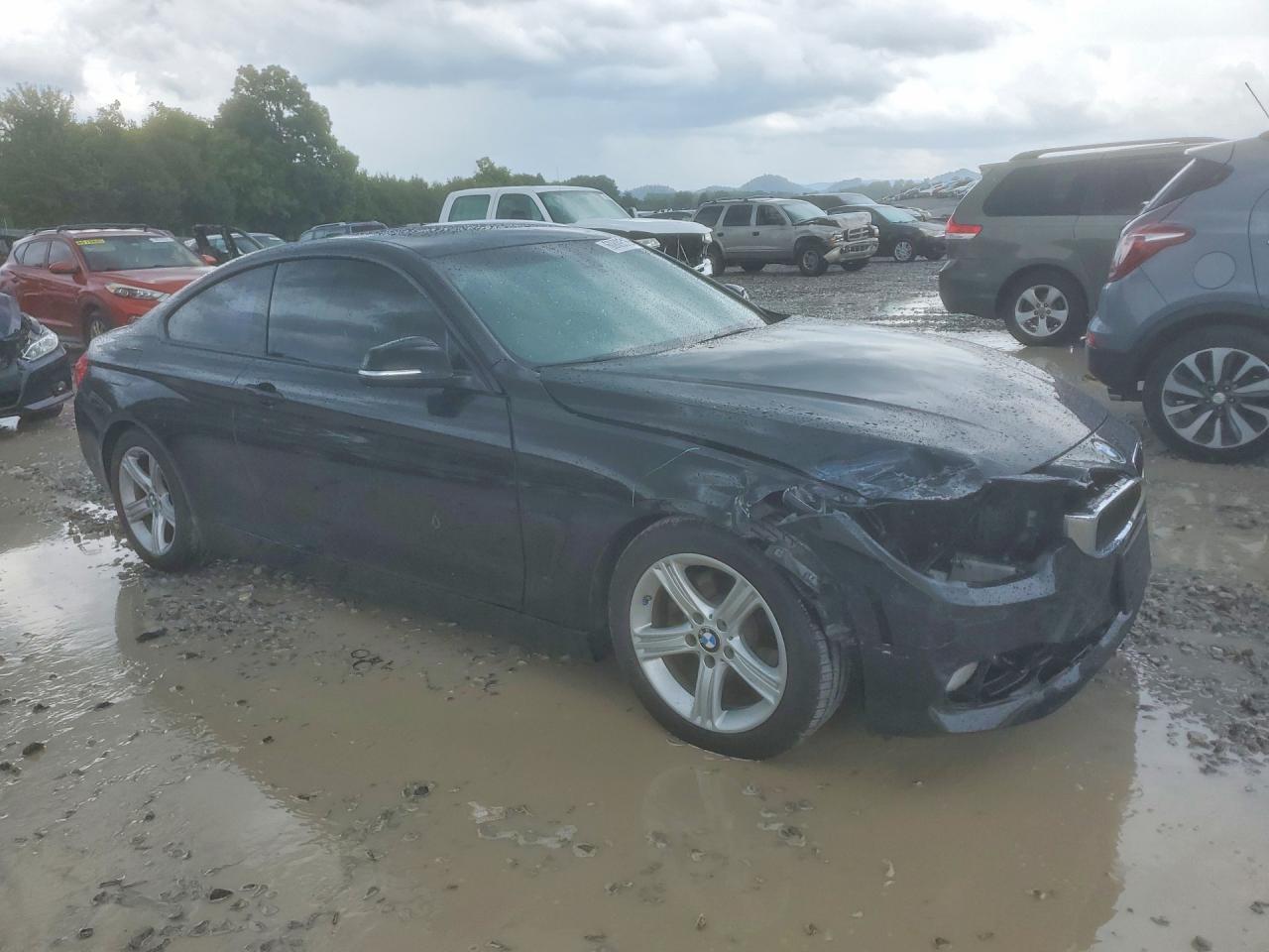 2015 Bmw 428 I Black vin: WBA3N7C58FK222973