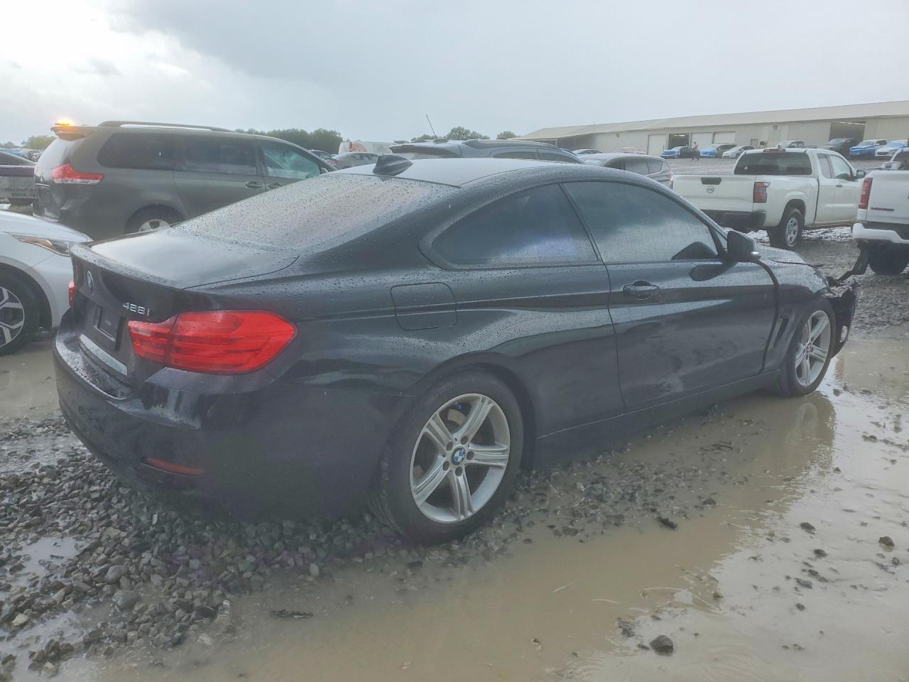 2015 Bmw 428 I Black vin: WBA3N7C58FK222973