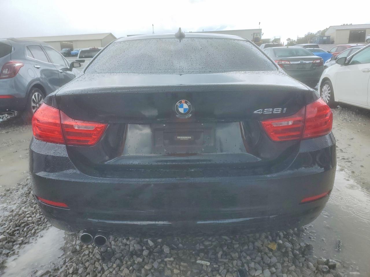 2015 Bmw 428 I Black vin: WBA3N7C58FK222973