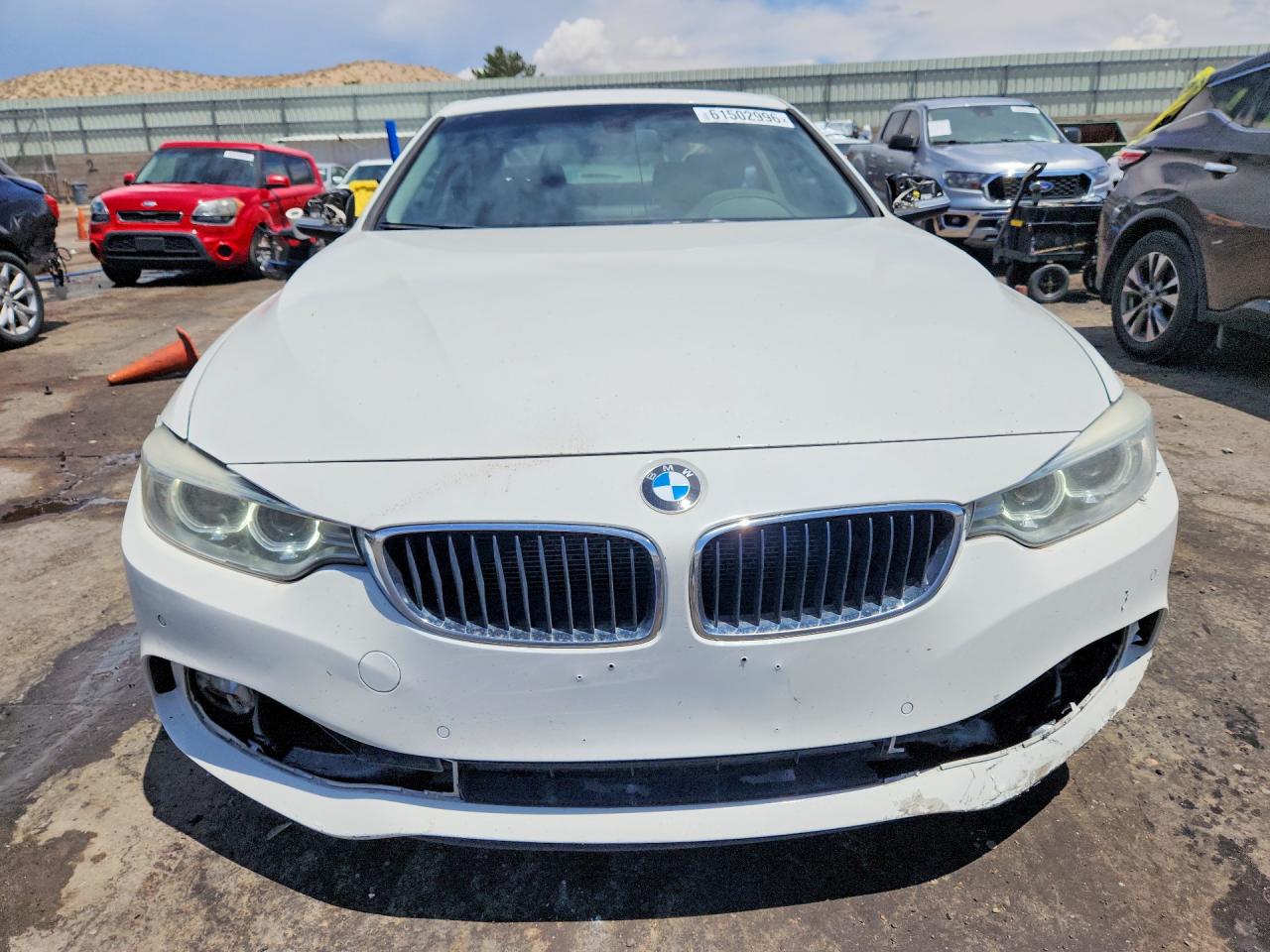 2015 Bmw 428 I White vin: WBA3N7C58FK223041