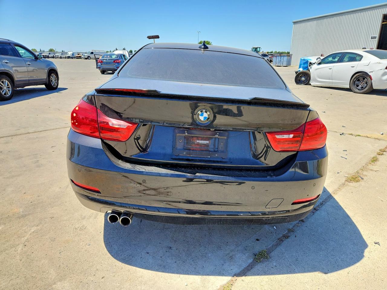 2015 Bmw 428 I Black vin: WBA3N7C58FK225260