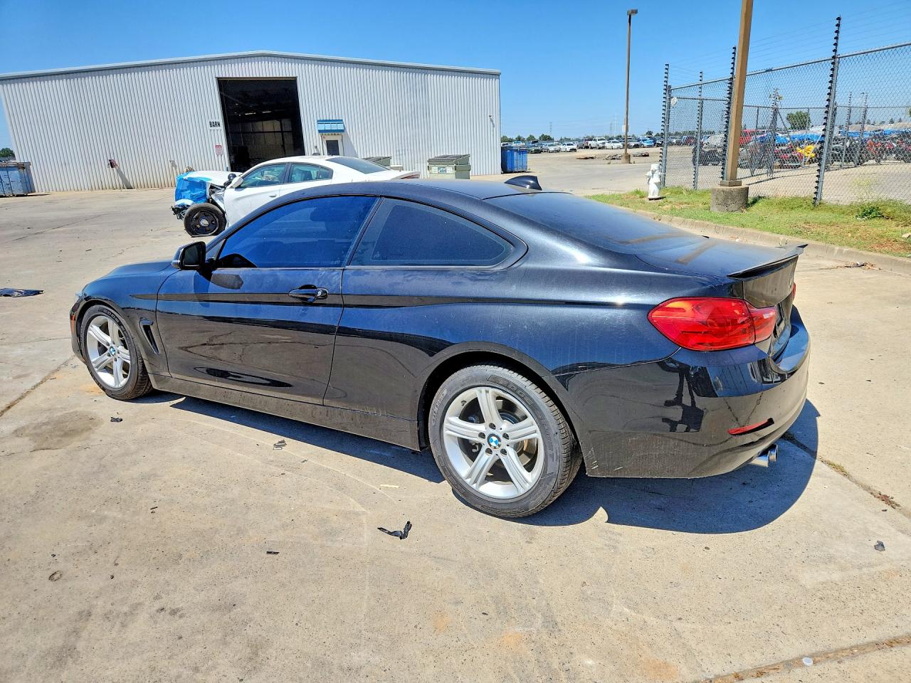 2015 Bmw 428 I Black vin: WBA3N7C58FK225260
