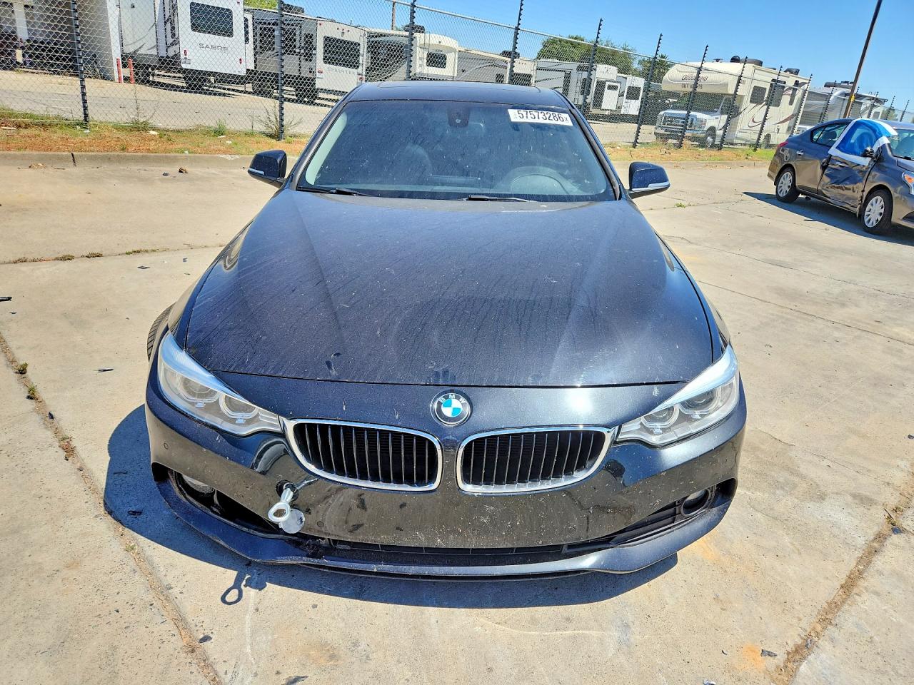 2015 Bmw 428 I Black vin: WBA3N7C58FK225260