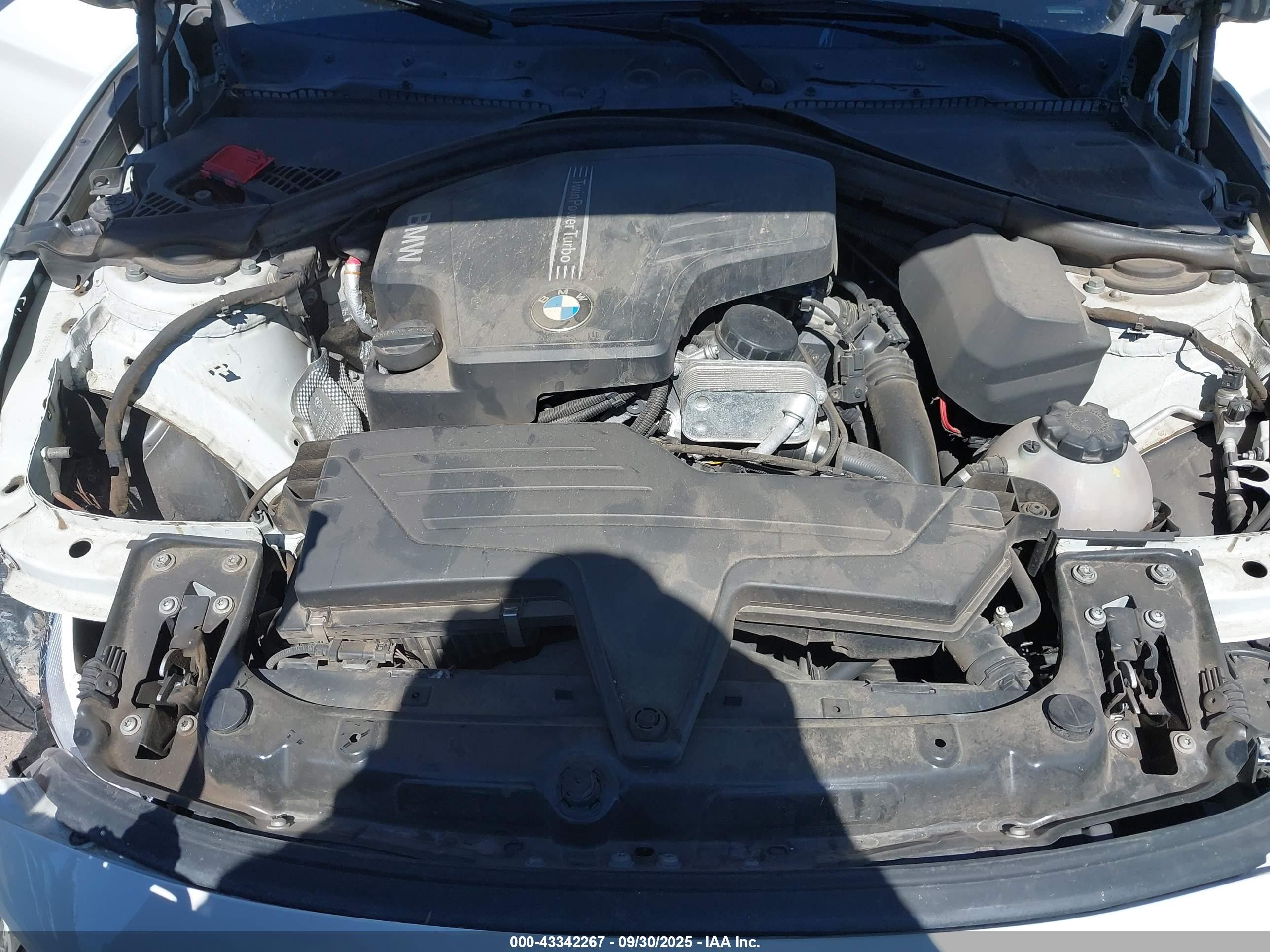 2014 Bmw 428i   White vin: WBA3N7C59EF718811