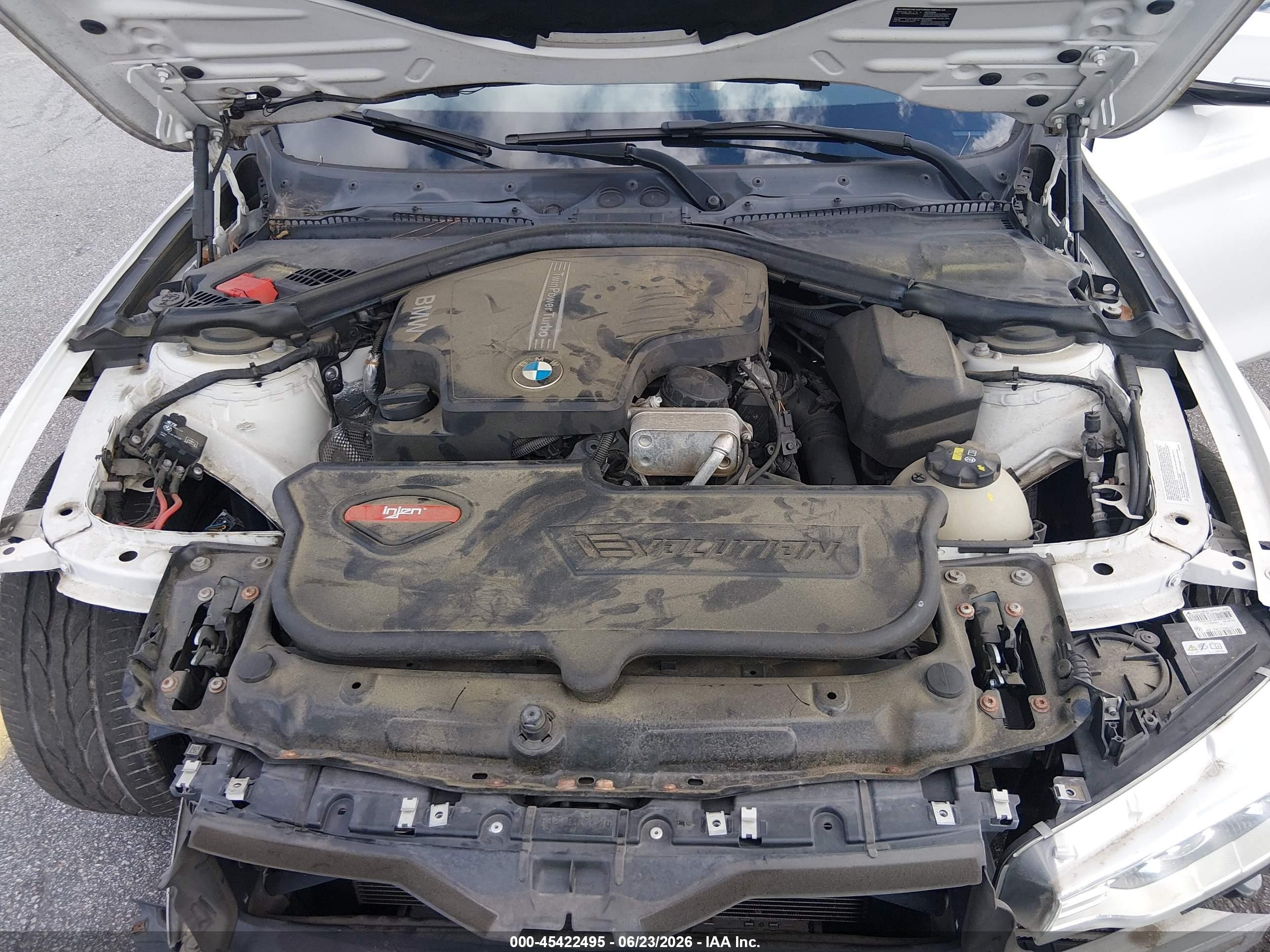 2015 Bmw 428i   Белый vin: WBA3N7C59FK222755