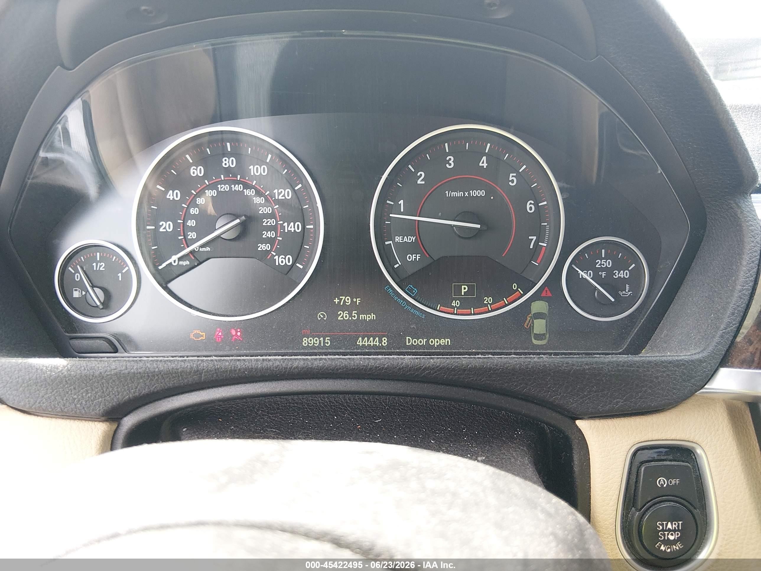 2015 Bmw 428i   Белый vin: WBA3N7C59FK222755