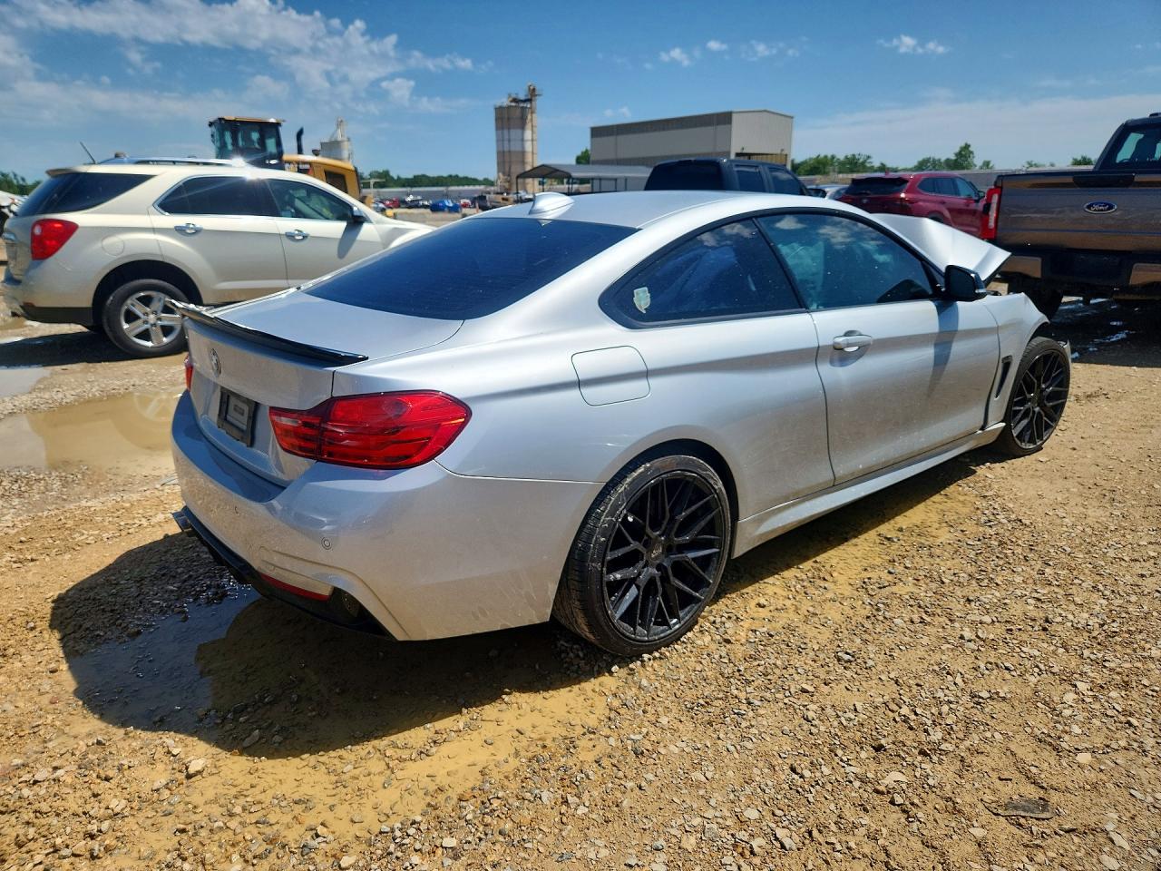 2015 Bmw 428 I Серый vin: WBA3N7C59FK224067