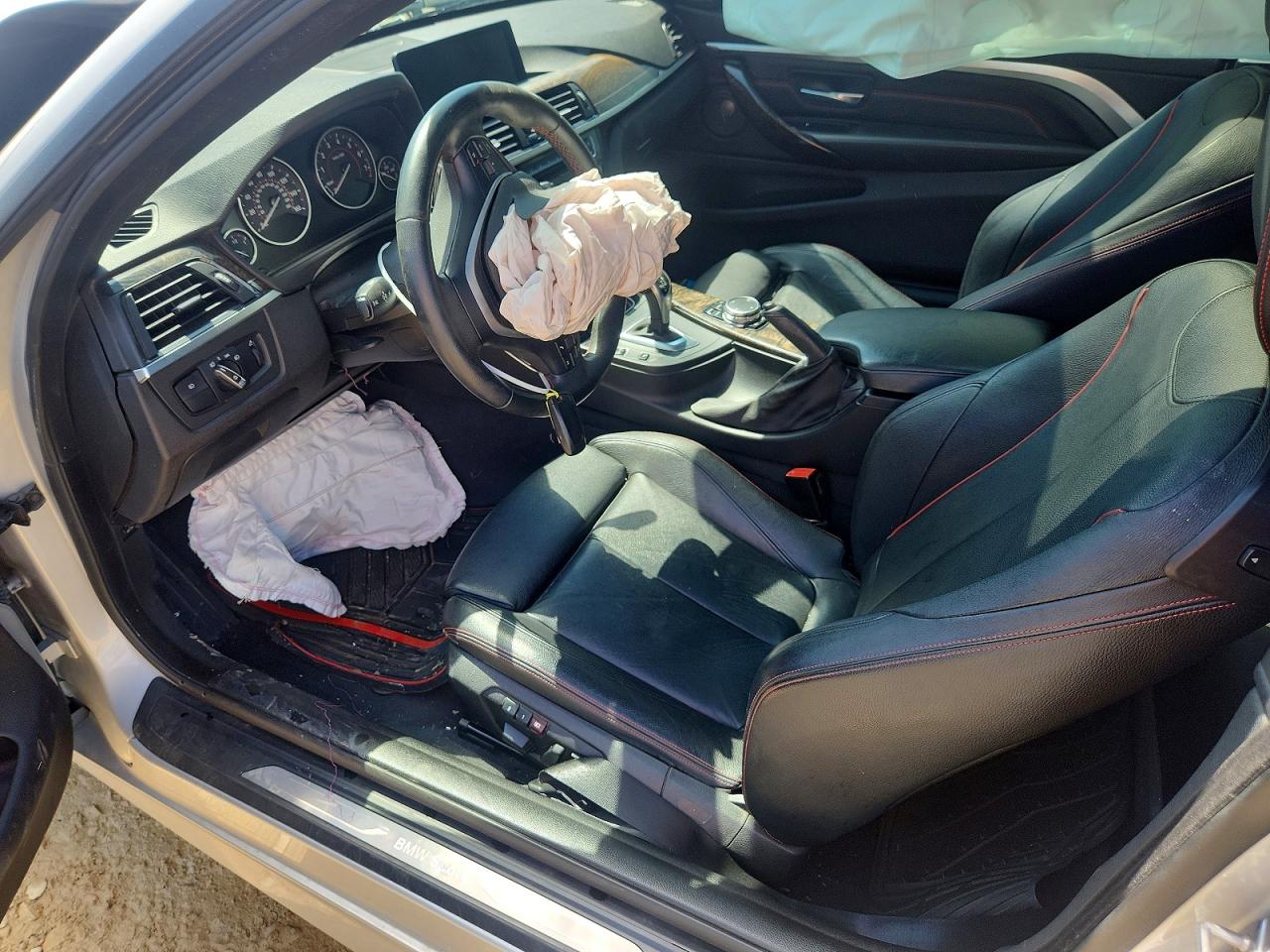 2015 Bmw 428 I Серый vin: WBA3N7C59FK224067