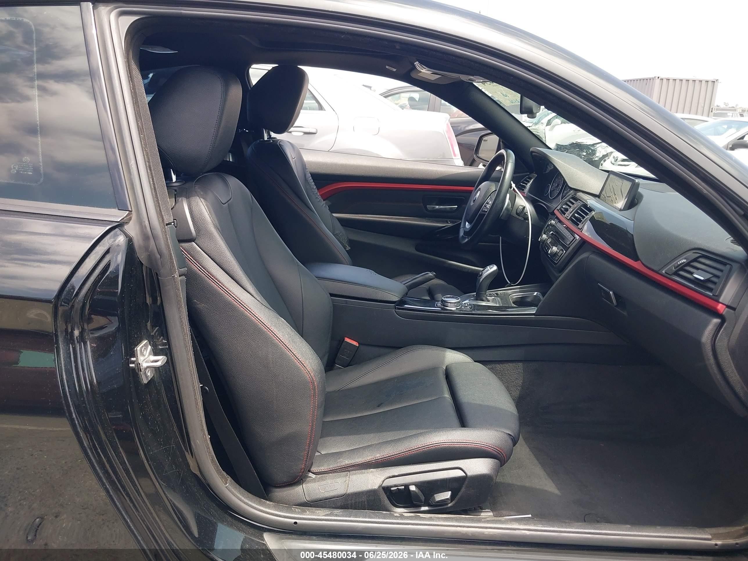 2014 Bmw 428i   Black vin: WBA3N7C5XEF719983