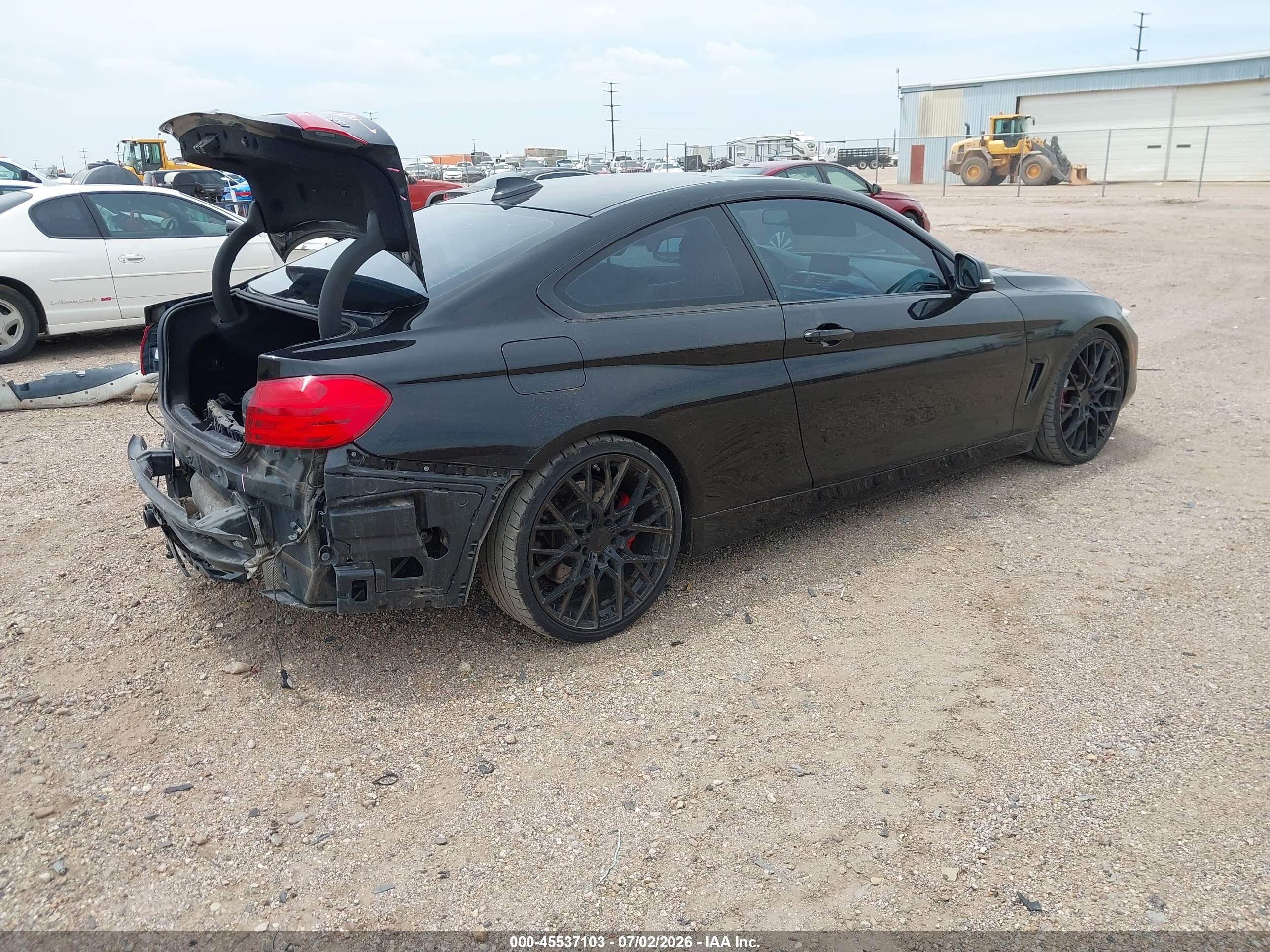 2015 Bmw 428i   Black vin: WBA3N7C5XFK225079