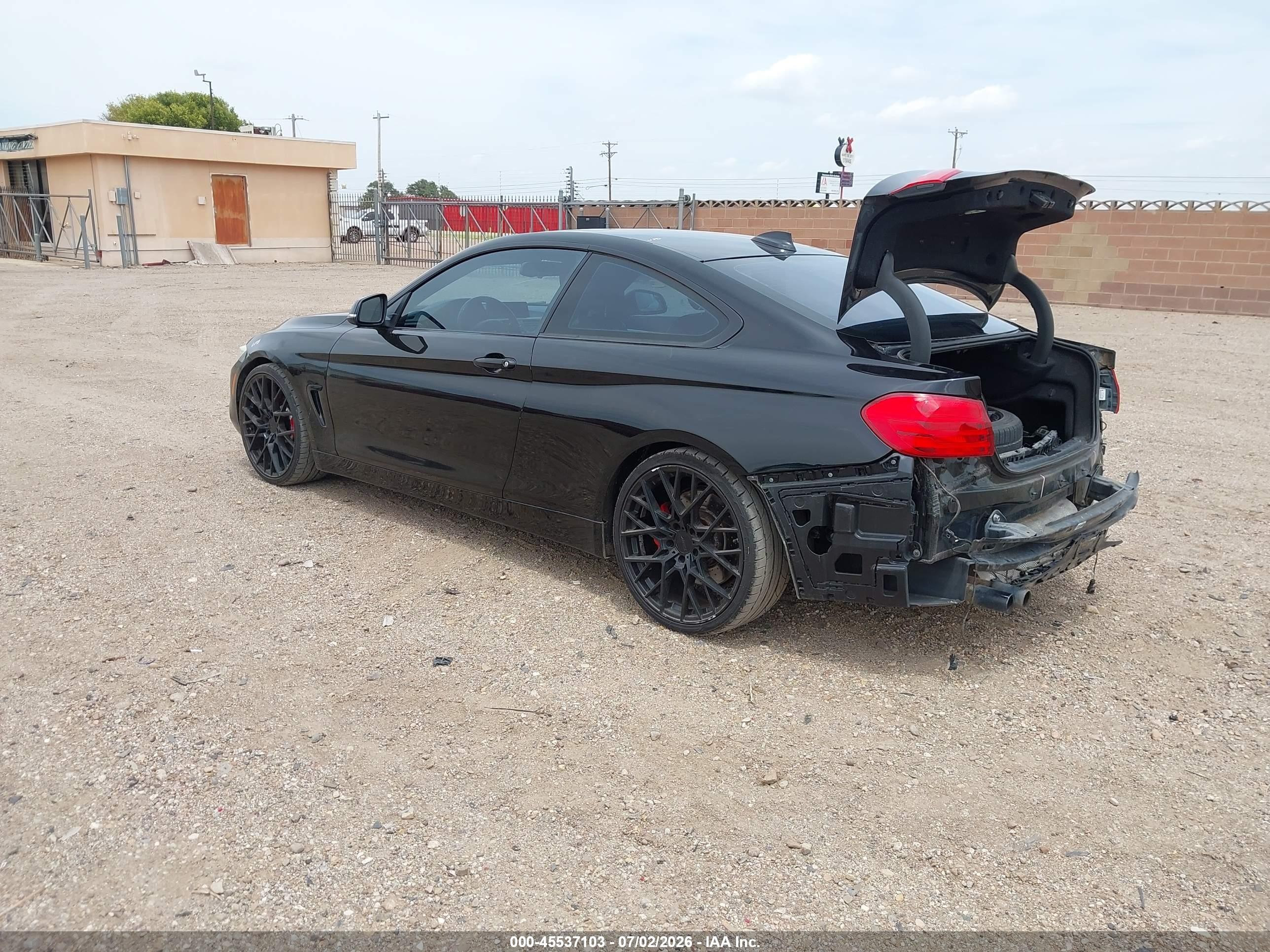 2015 Bmw 428i   Black vin: WBA3N7C5XFK225079