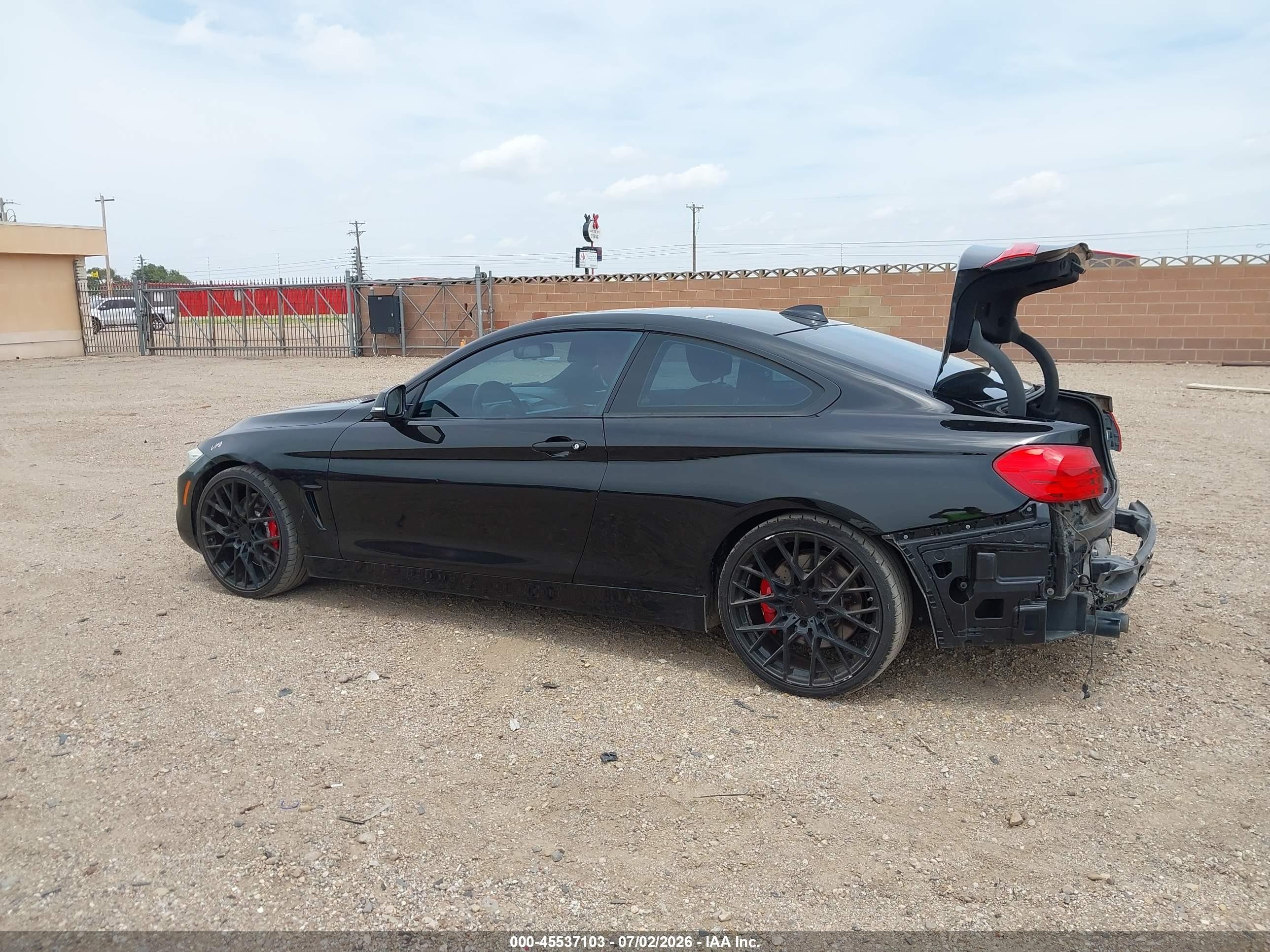 2015 Bmw 428i   Black vin: WBA3N7C5XFK225079