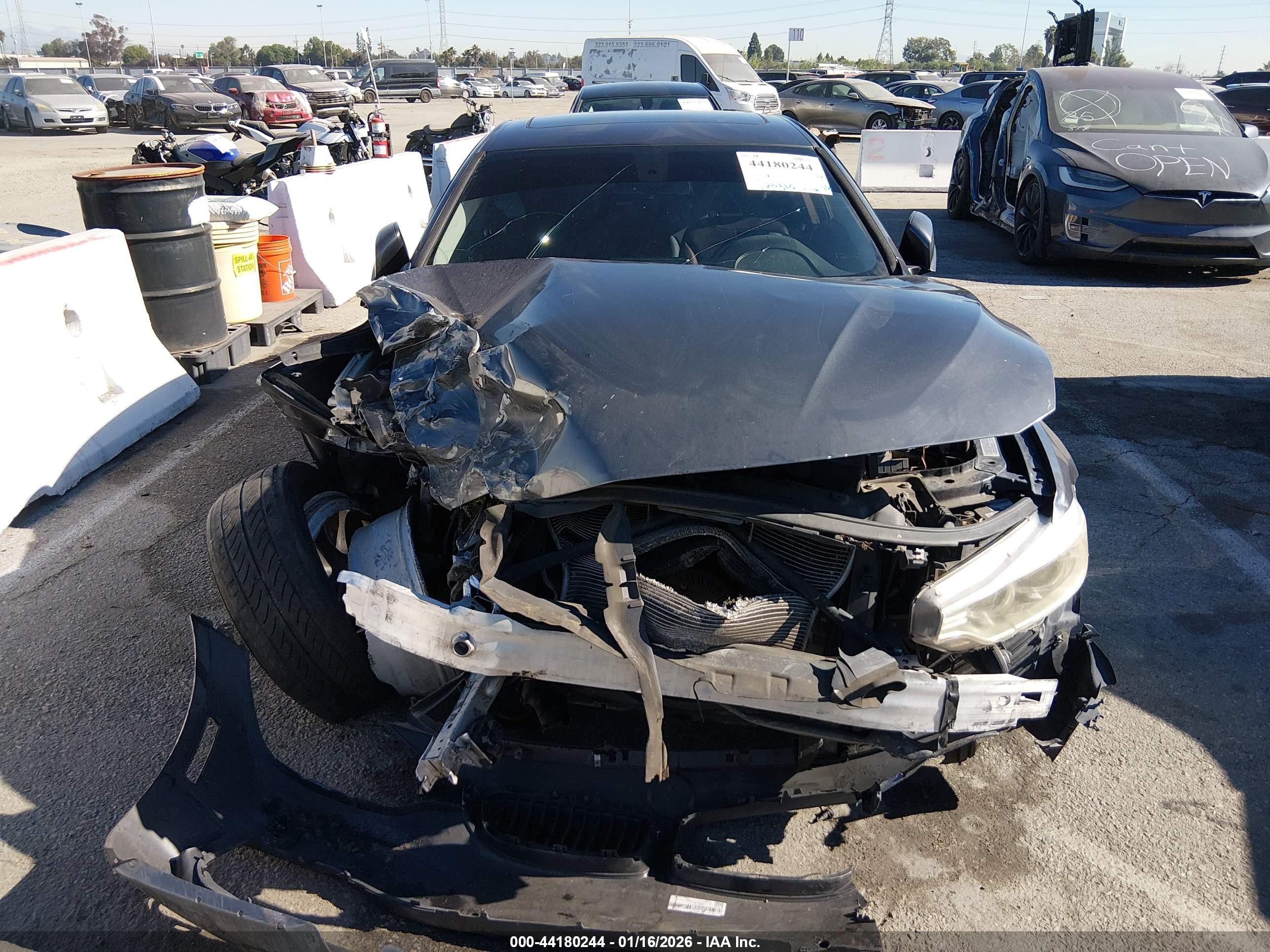 2015 Bmw 428i Gray vin: WBA3N7C5XFK225342
