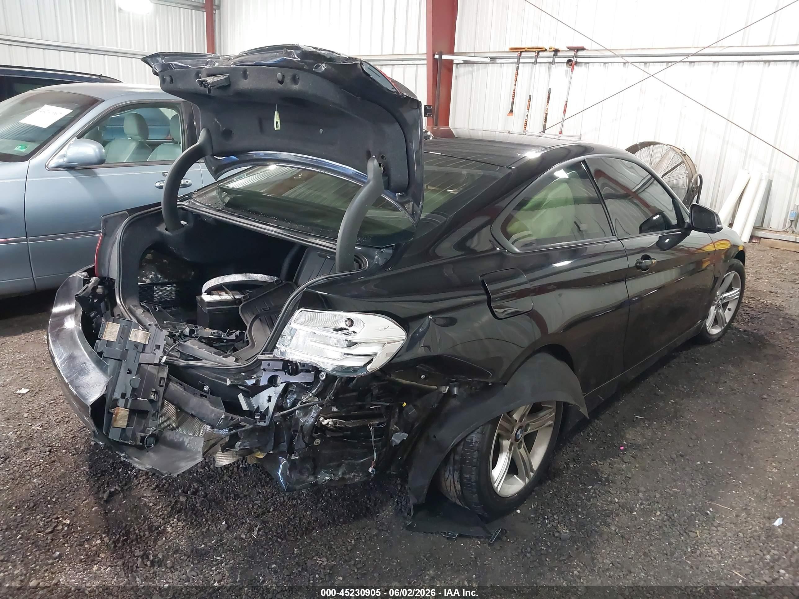 2014 Bmw 428i Xdrive Black vin: WBA3N9C50EF722483