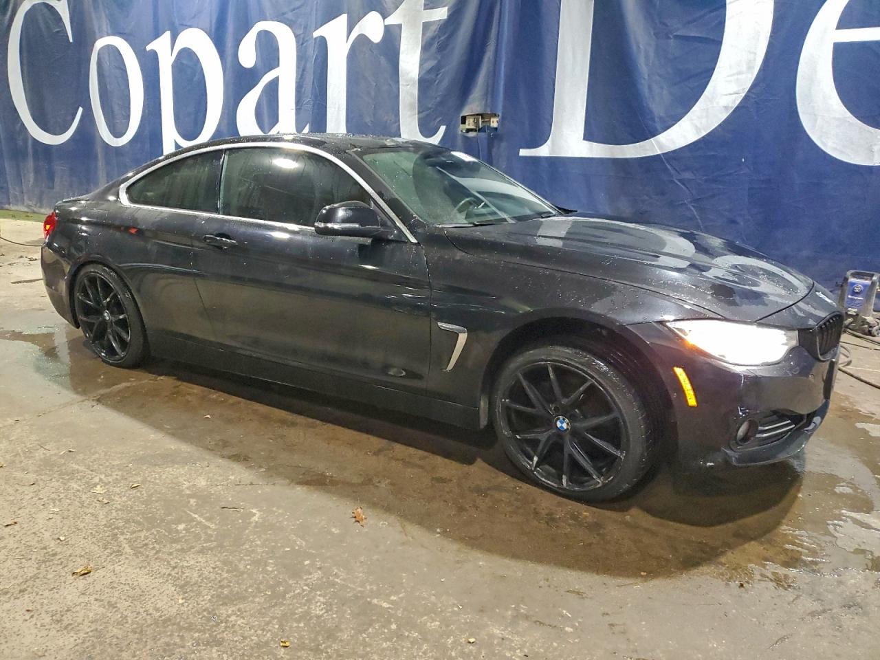 2014 Bmw 428 Xi Black vin: WBA3N9C50EK245044