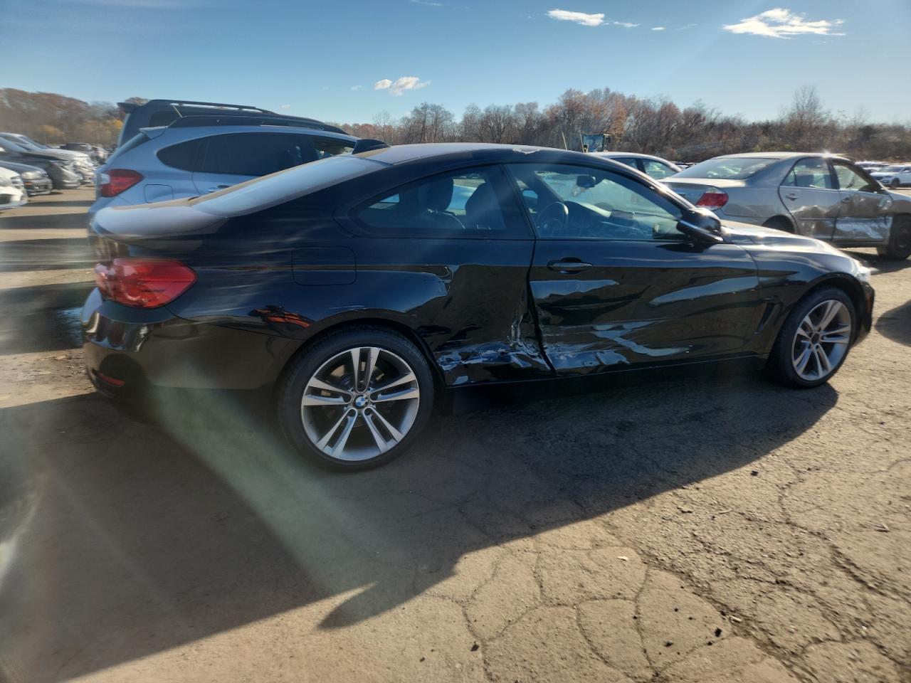 2014 Bmw 428 Xi Black vin: WBA3N9C50EK245061