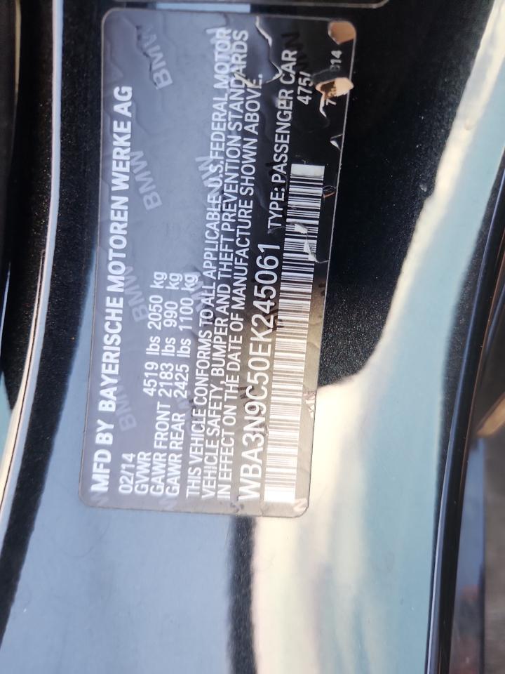 2014 Bmw 428 Xi Black vin: WBA3N9C50EK245061