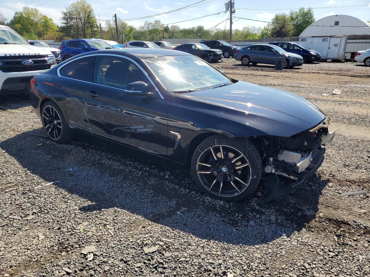 2015 Bmw 428 Xi Black vin: WBA3N9C51FK246401
