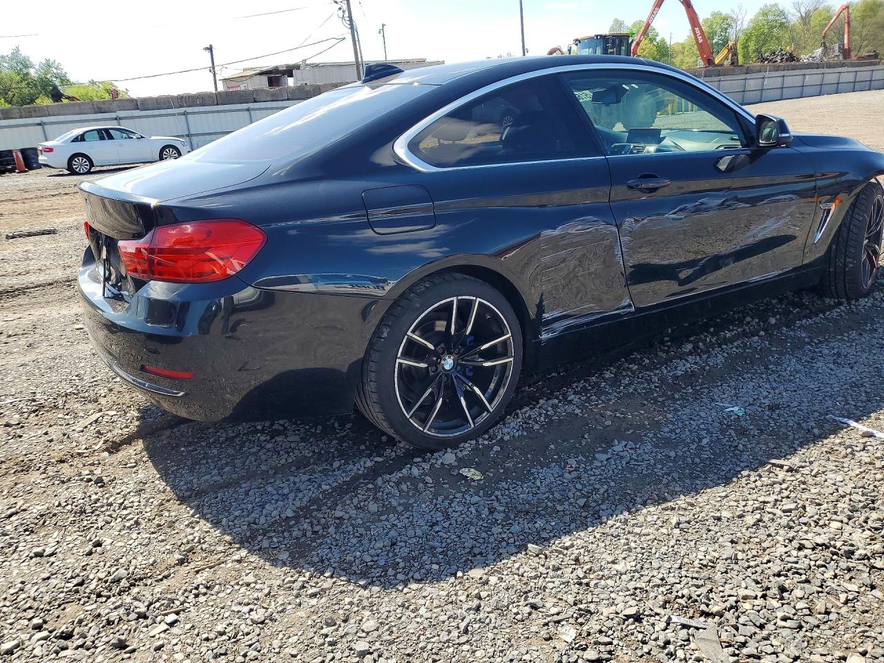 2015 Bmw 428 Xi Black vin: WBA3N9C51FK246401