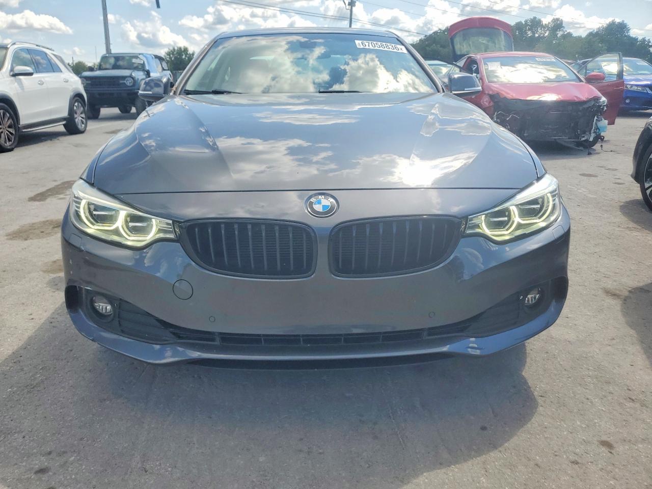 2015 Bmw 428 Xi Gray vin: WBA3N9C51FK247872