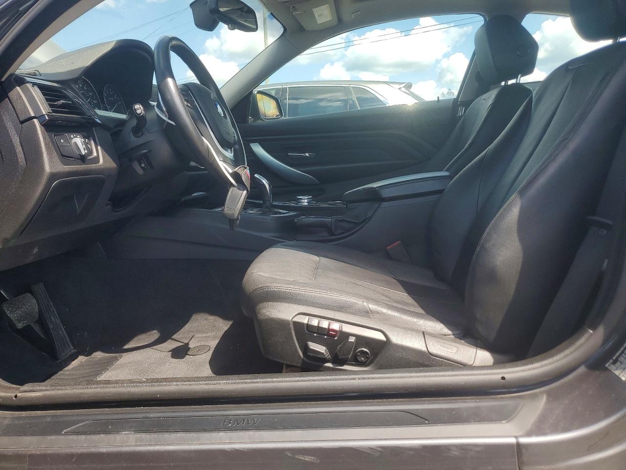 2015 Bmw 428 Xi Gray vin: WBA3N9C51FK247872